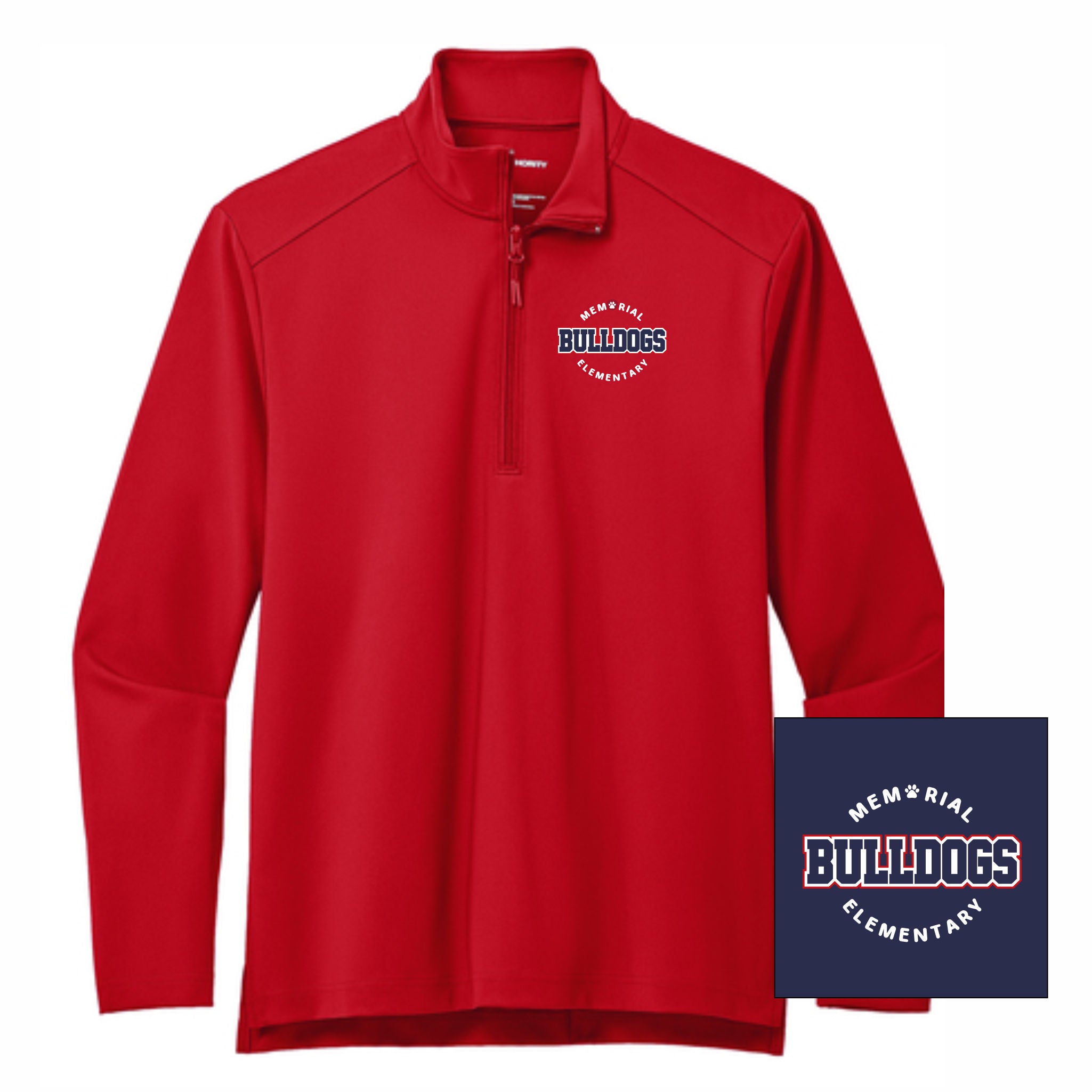 22. Memorial Elem. - Staff 1/4 Zip