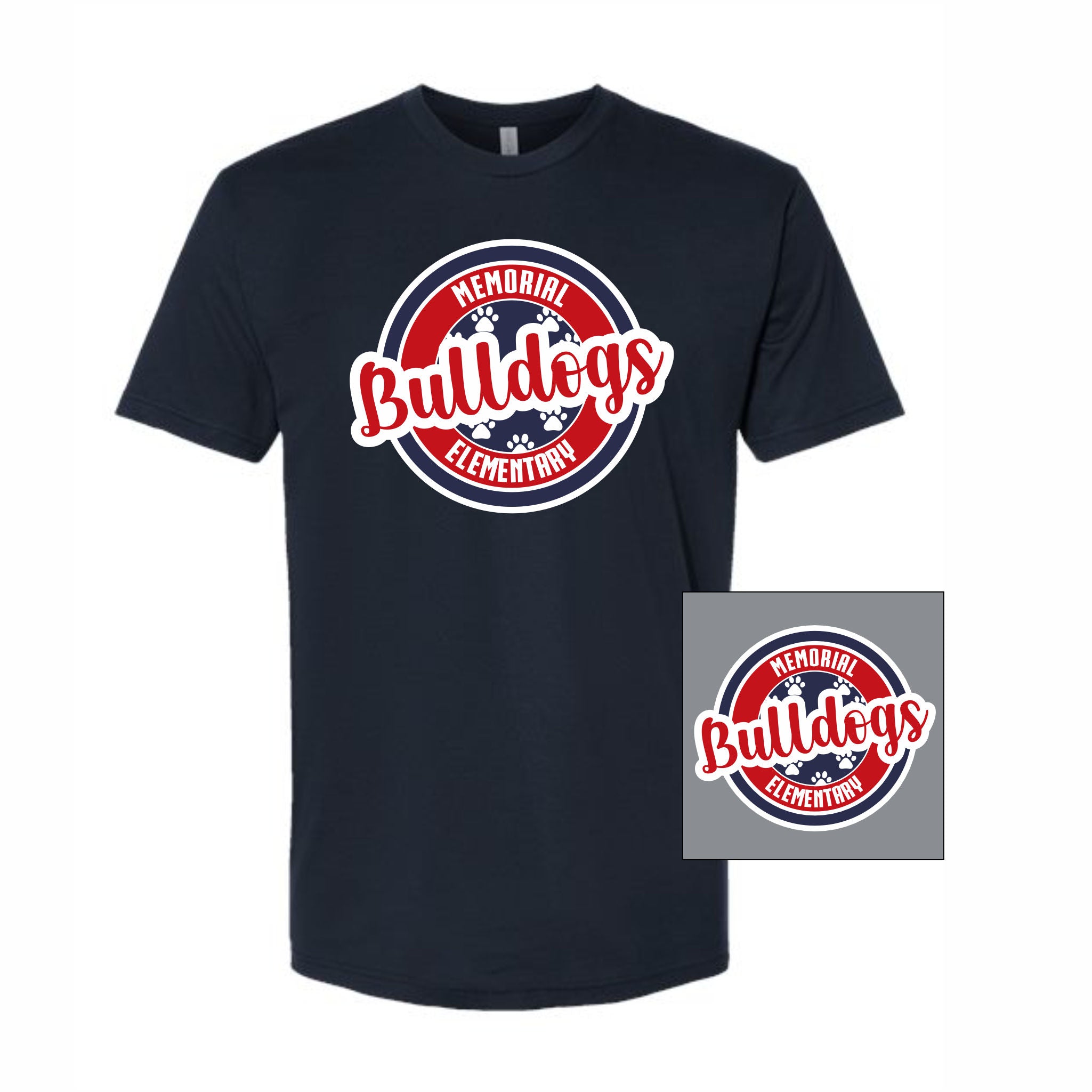 05. Memorial Elem. - Circle Bulldogs T-Shirt