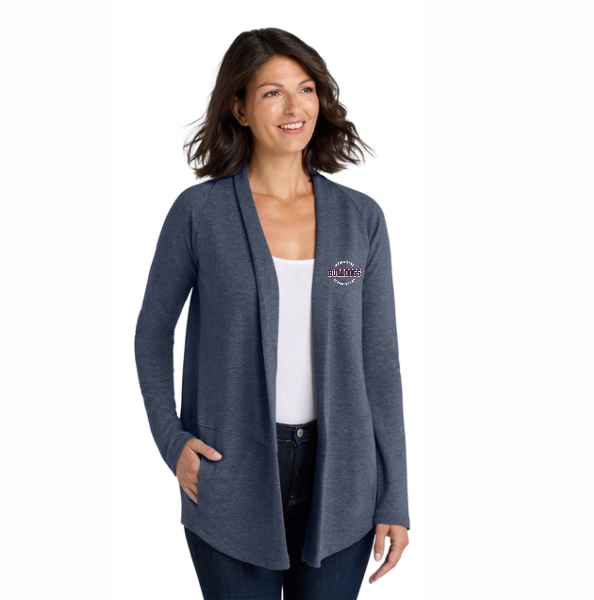 19. Memorial Elem. - Staff Cardigan