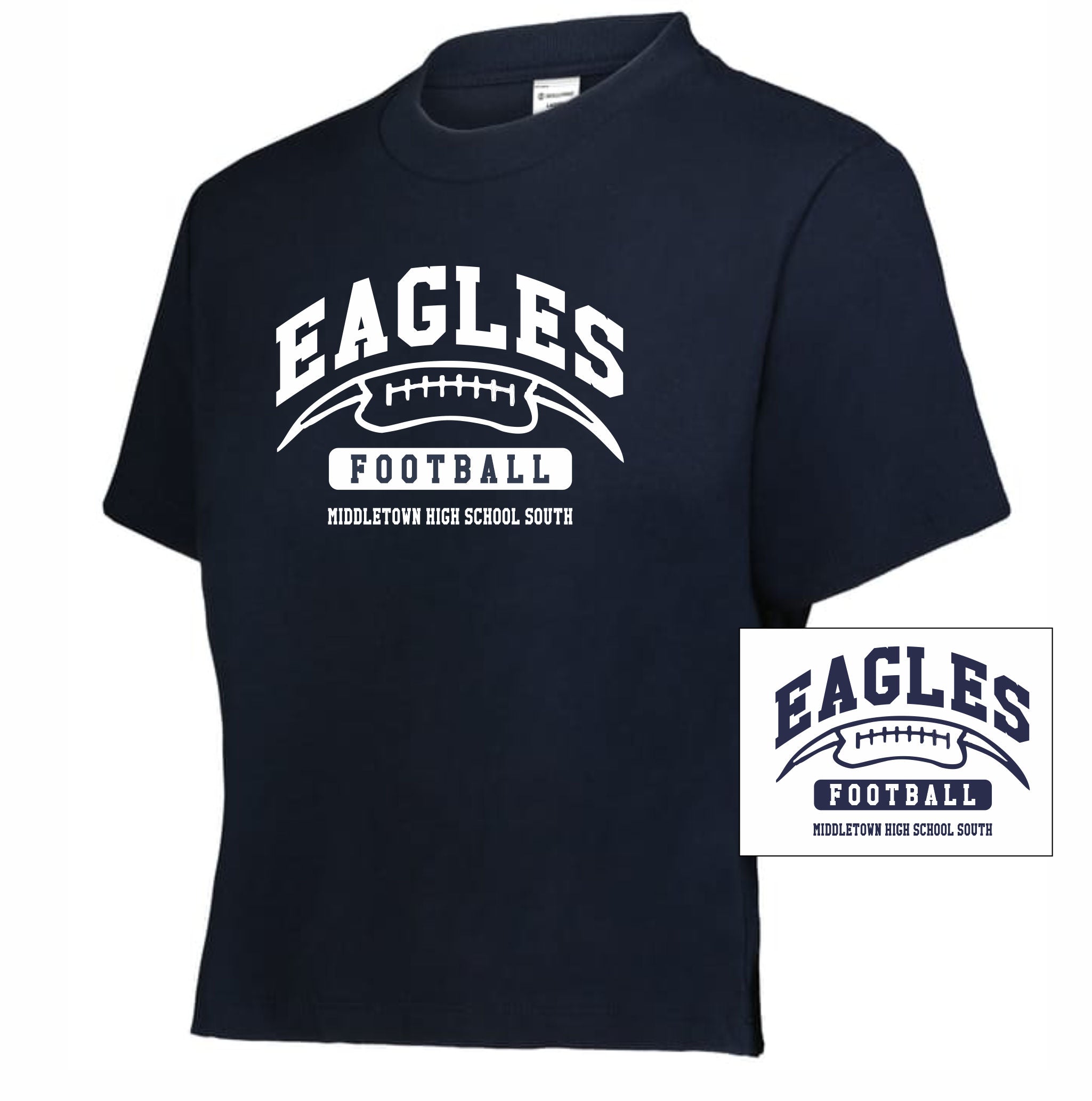 22. Midd South FB - Ladies Boxy T-Shirt
