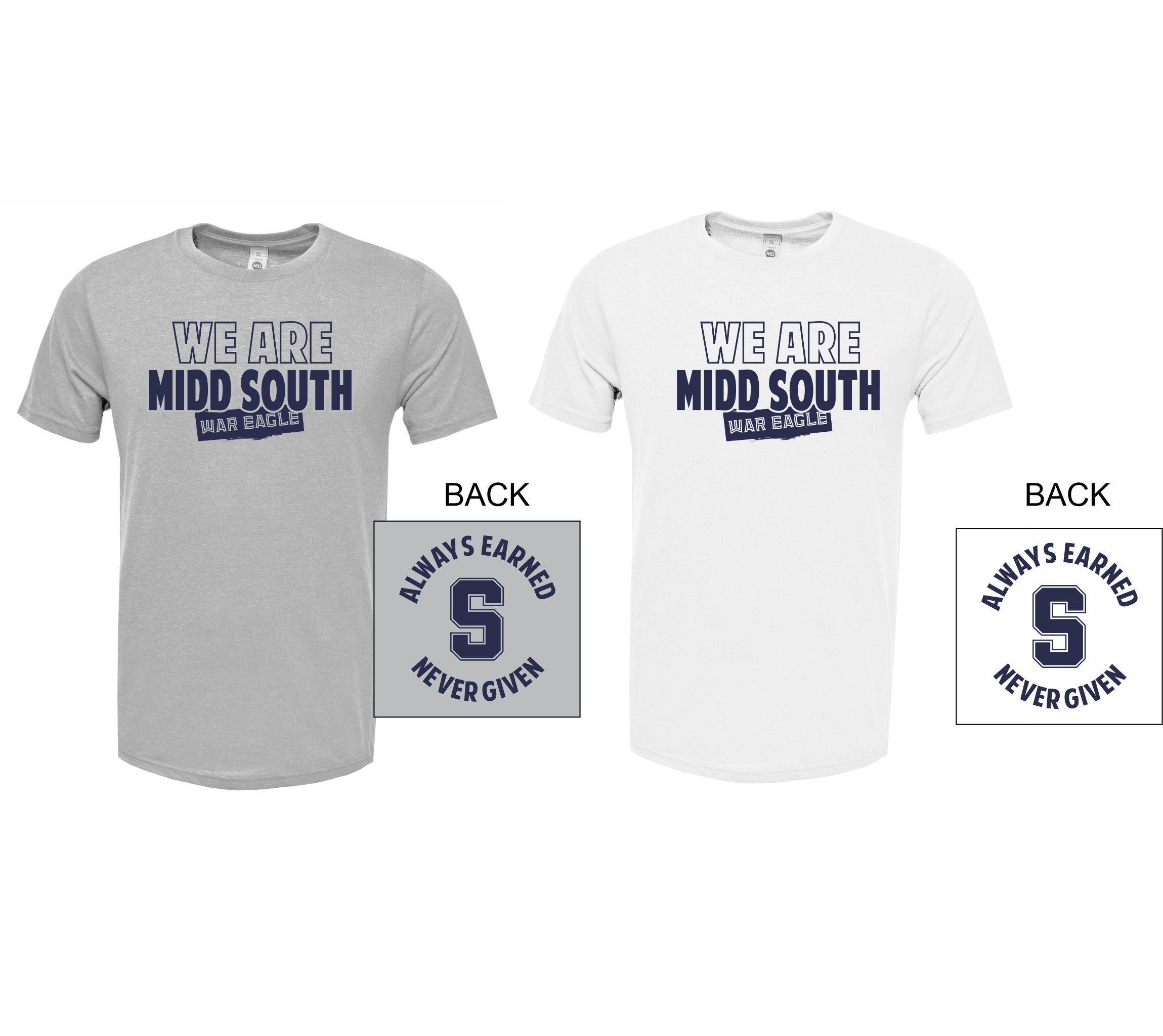 20. Midd South FB - Cloudsoft Mantra T-Shirt
