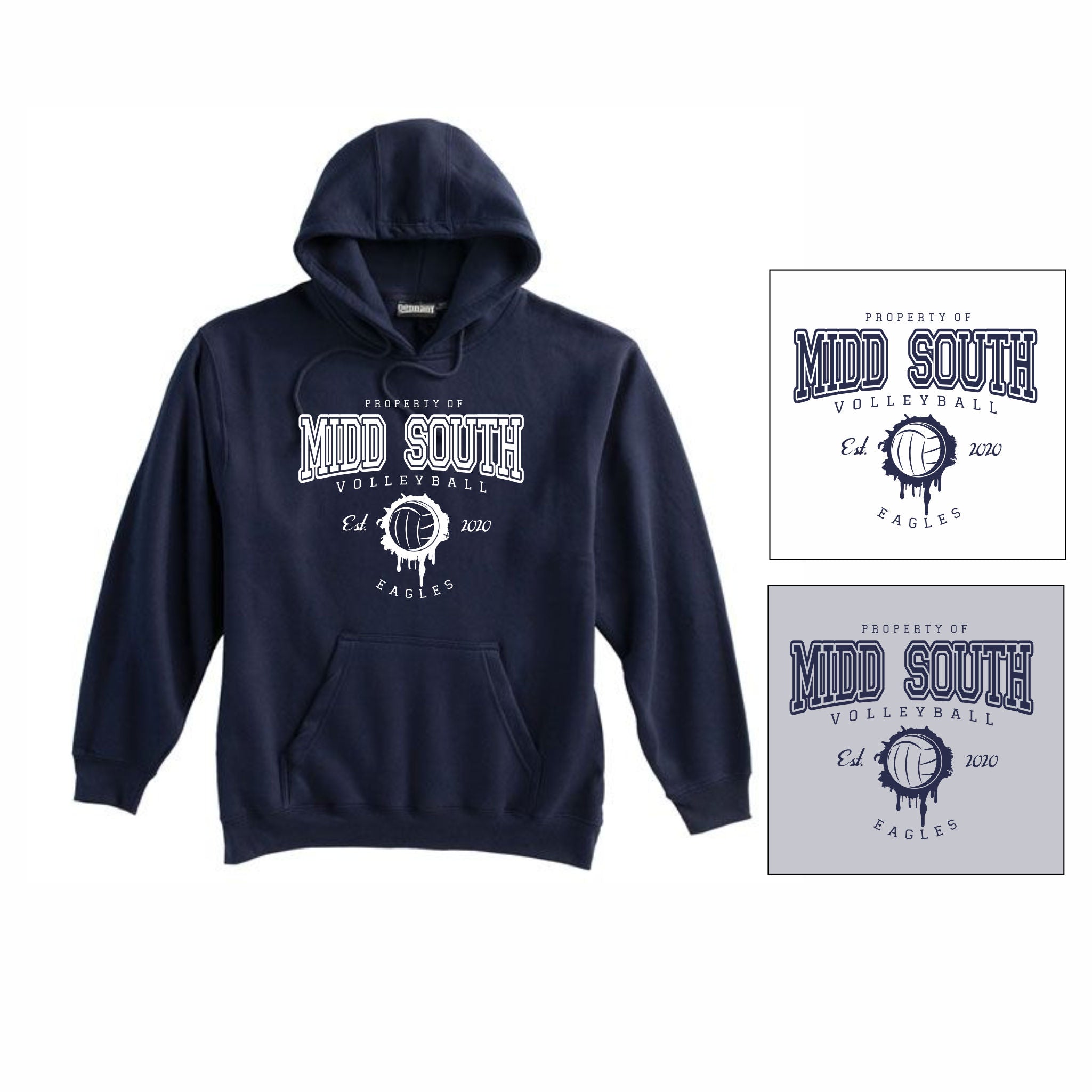 14. Midd South Girls VB - Hoodie