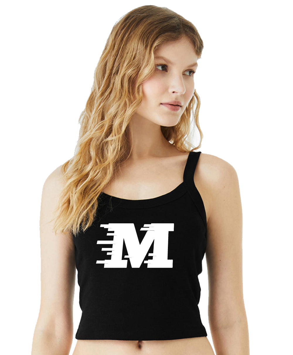 Middlesex H.S. Cheer - Women's Micro Rib Spaghetti Strap Tank Top