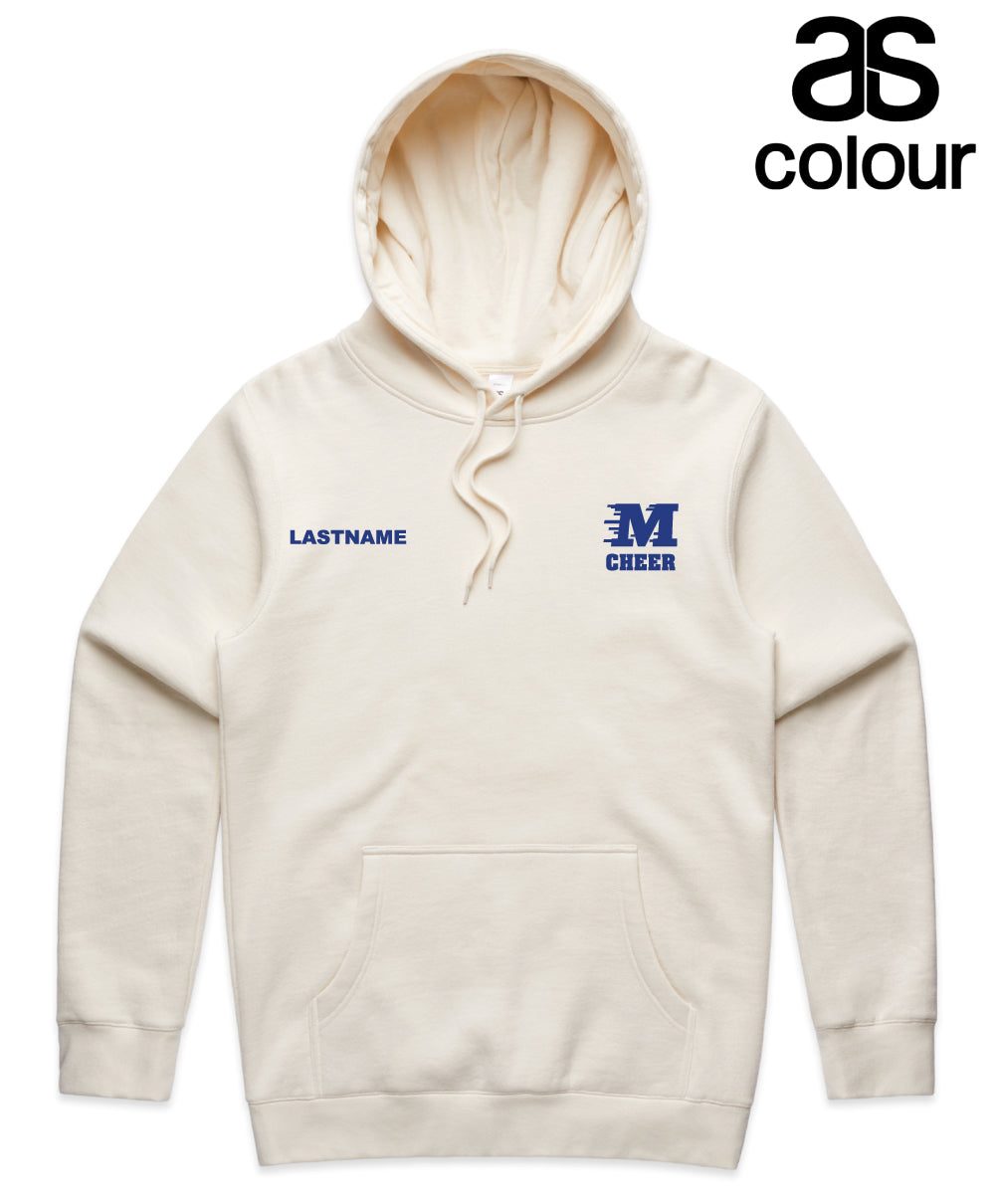 Middlesex H.S. Cheer - Embroidered AS Colour® Matching Stencil Hooded Sweatshirt