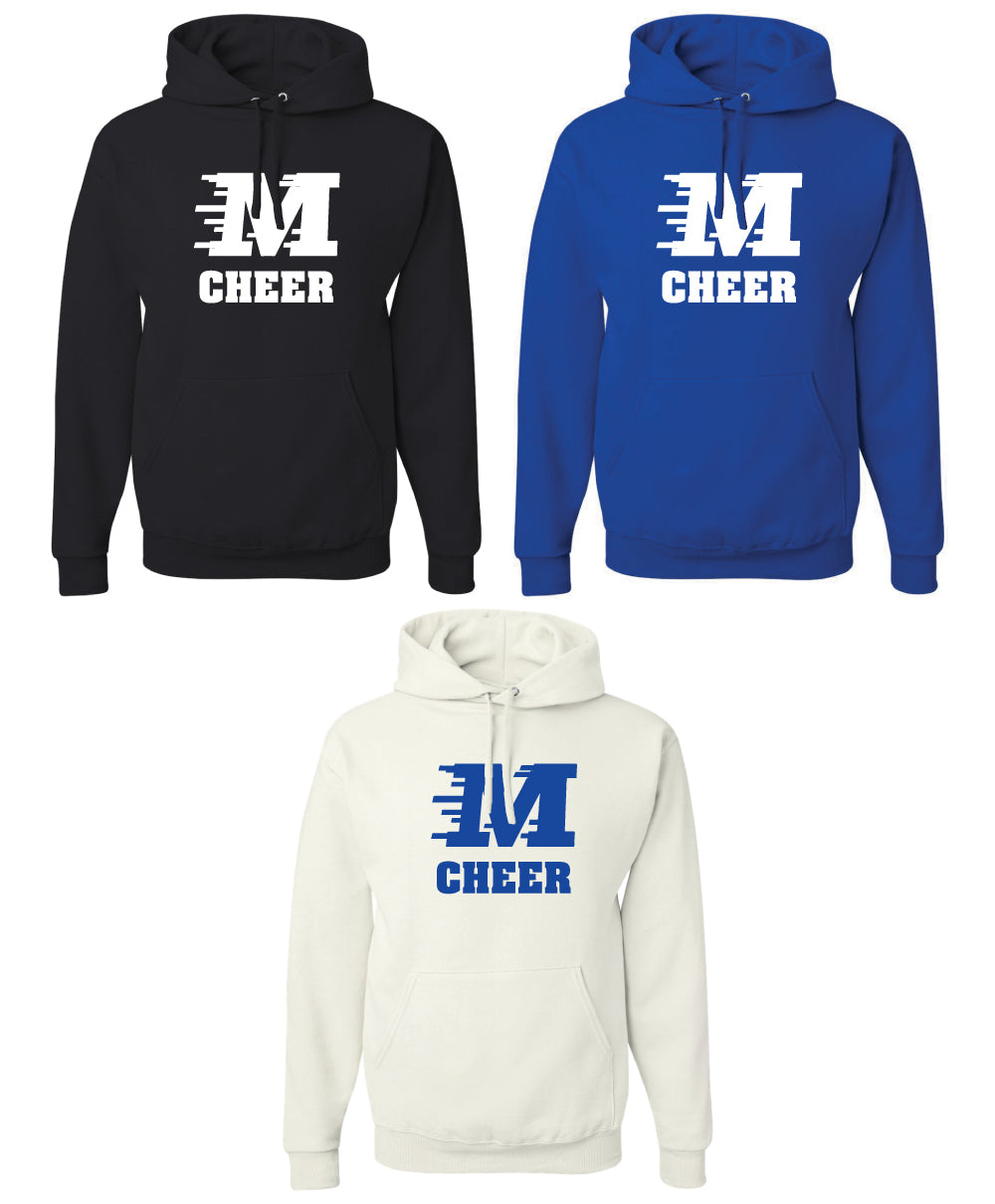 Middlesex H.S. Cheer - Youth/Adult Unisex Fleece Hooded Sweatshirt