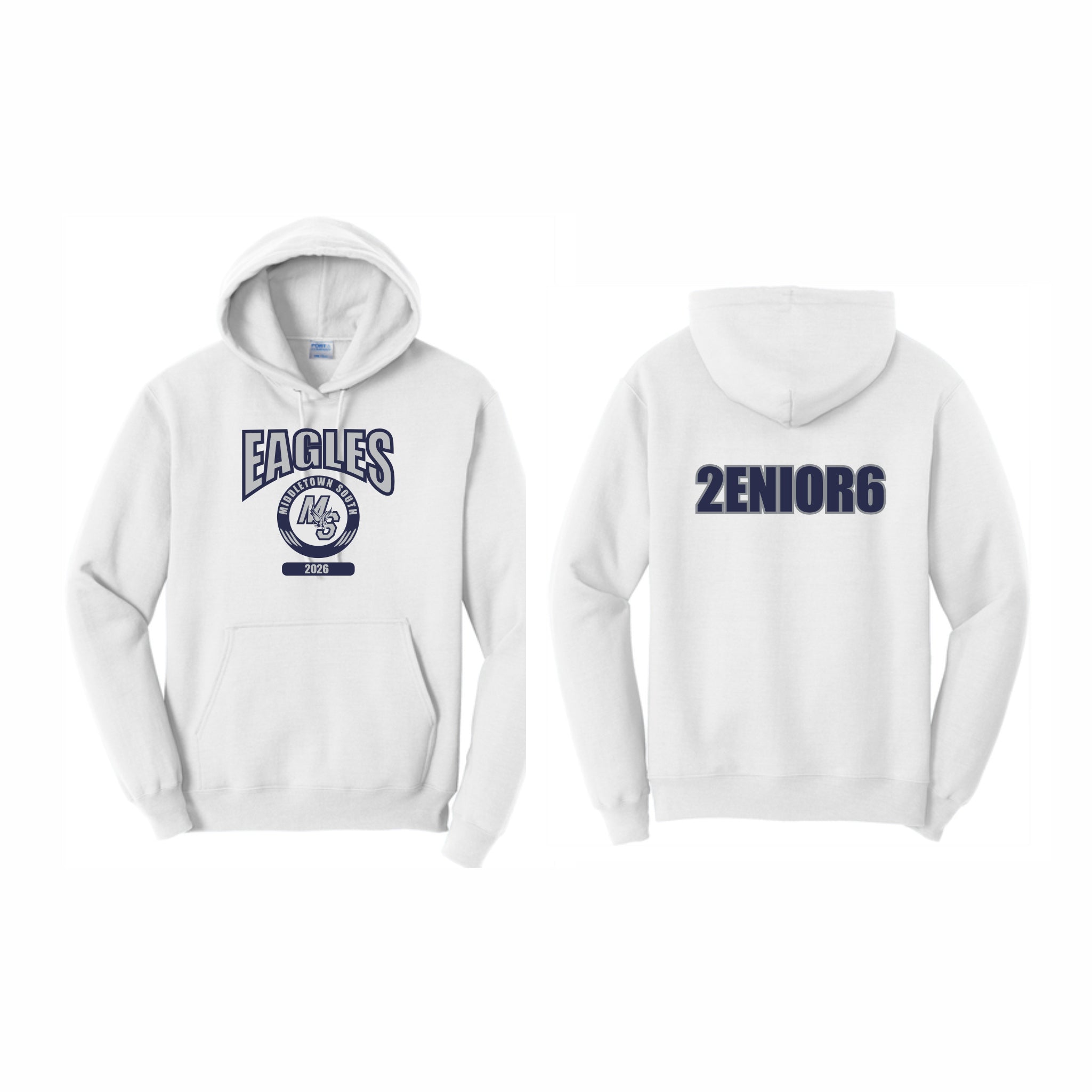 05. MHSS Class of 2026 - White Hoodie
