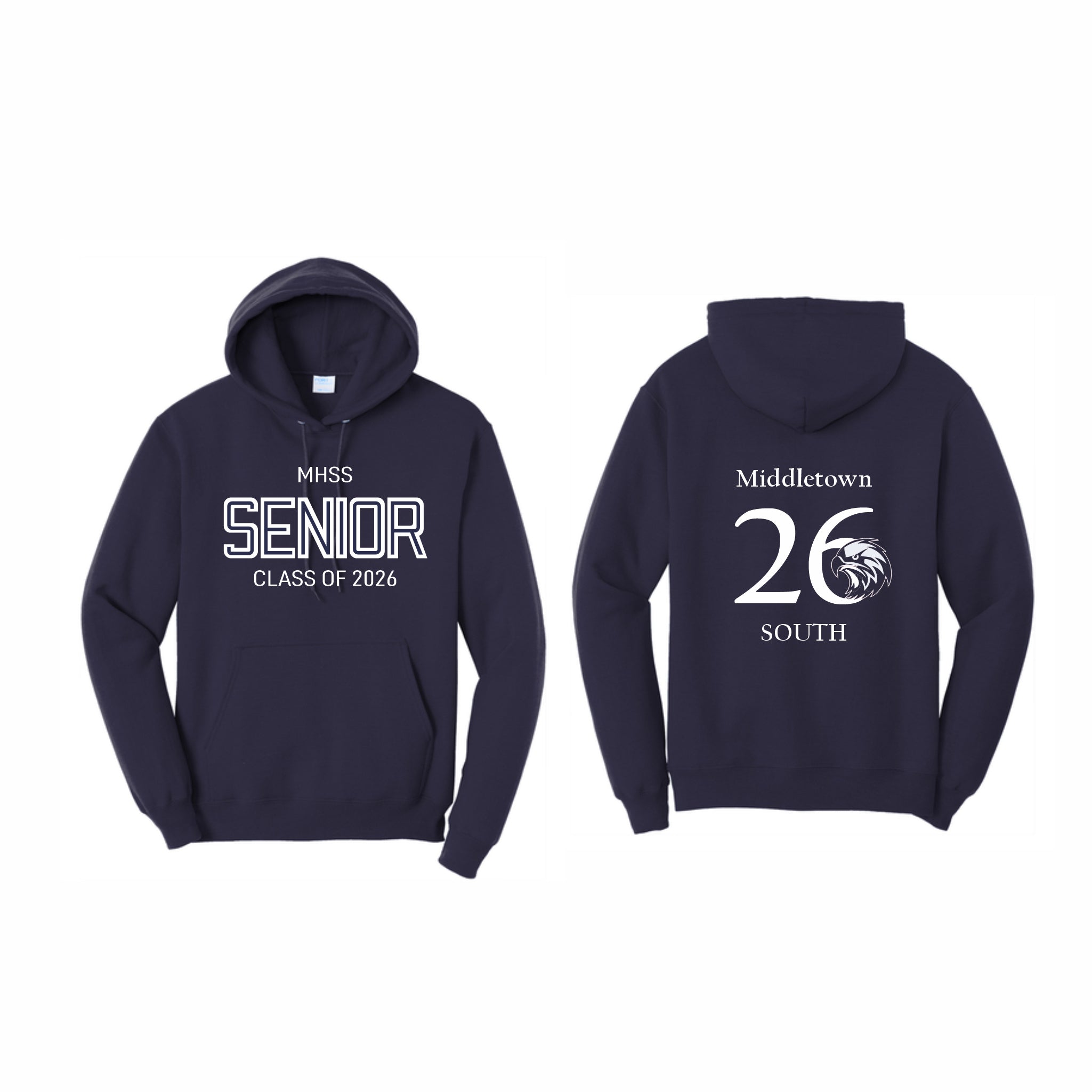 06. MHSS Class of 2026 - Navy Hoodie