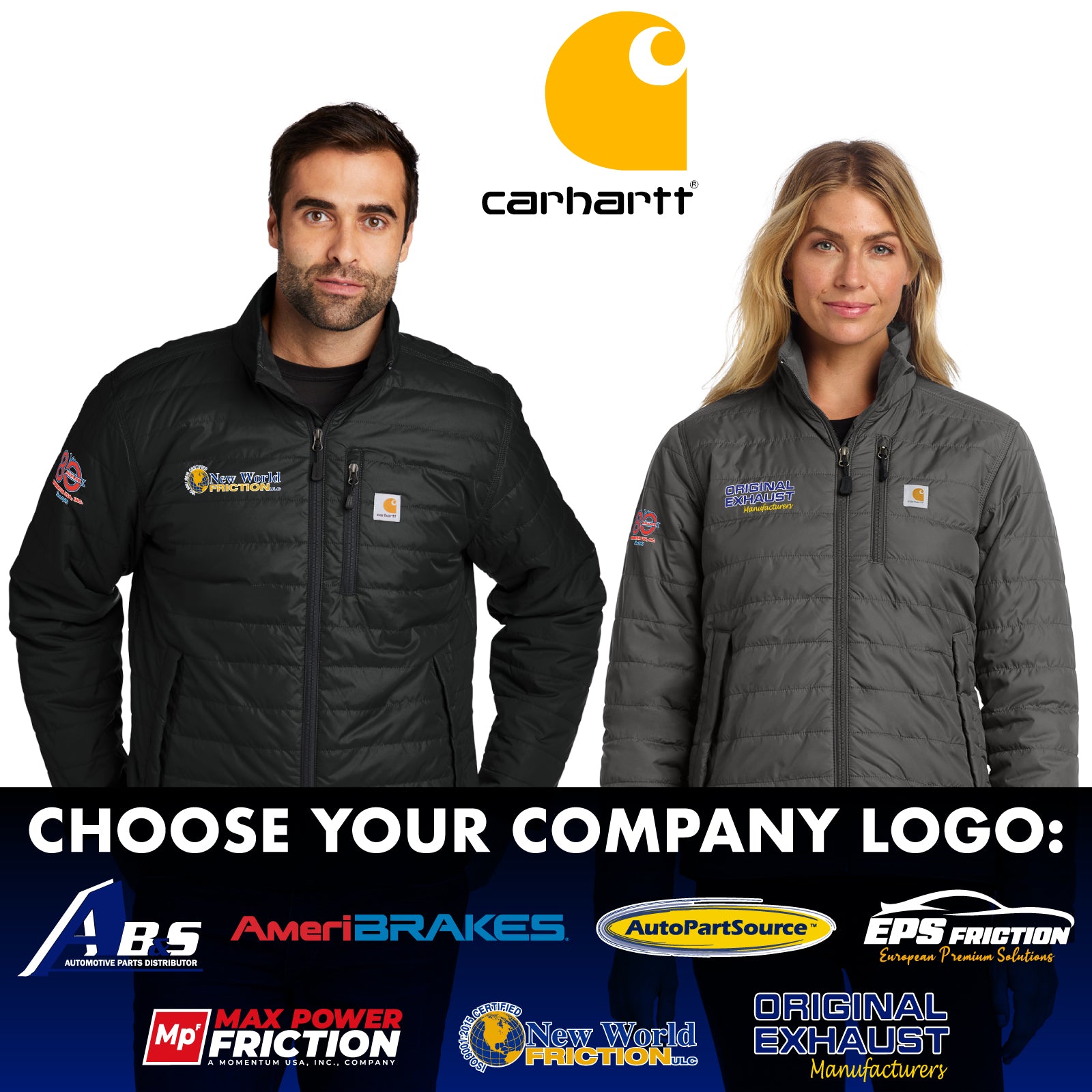 Momentum - Embroidered Men's/Women's Carhartt® Full-Zip Gilliam Jacket