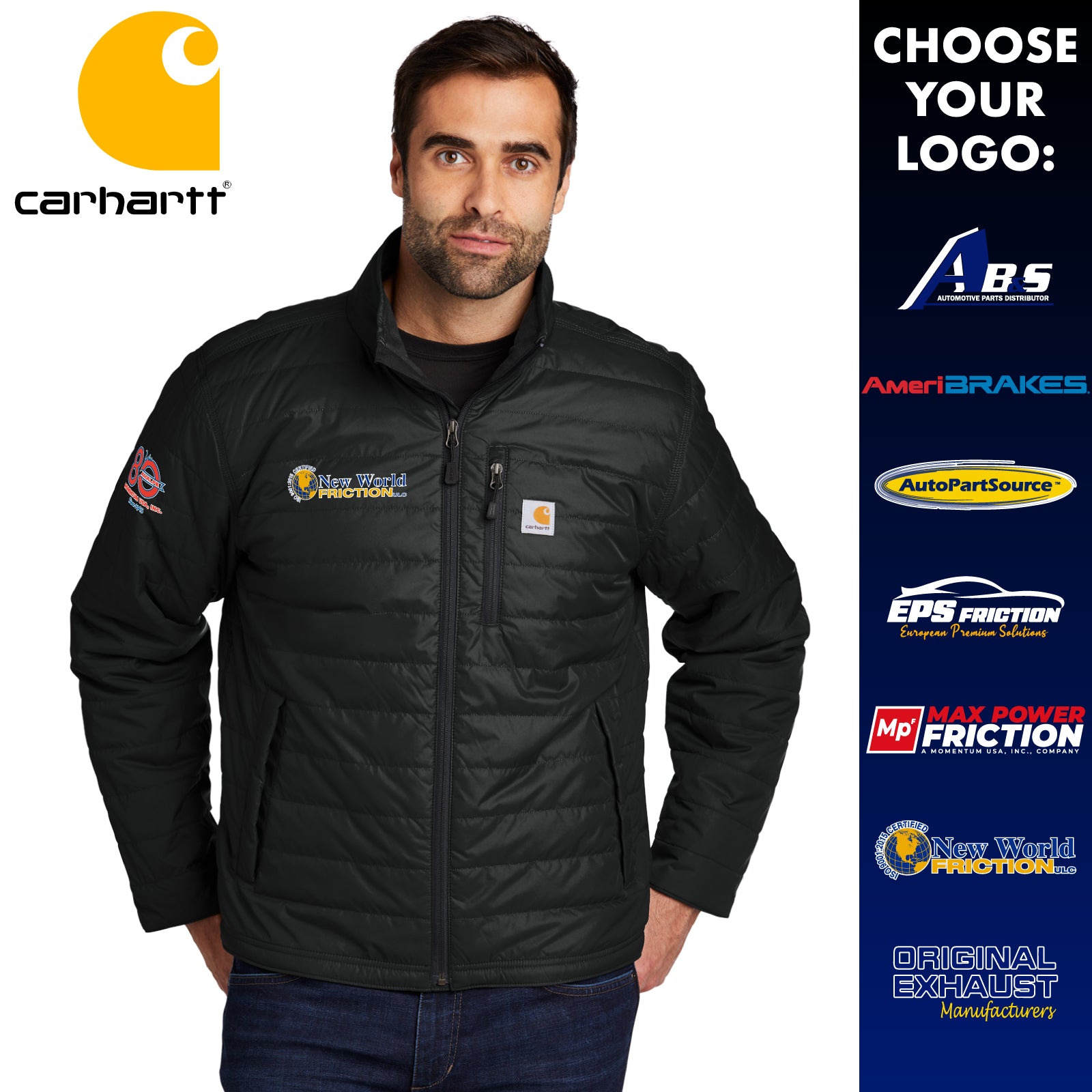 Momentum - Embroidered Men's/Women's Carhartt® Full-Zip Gilliam Jacket