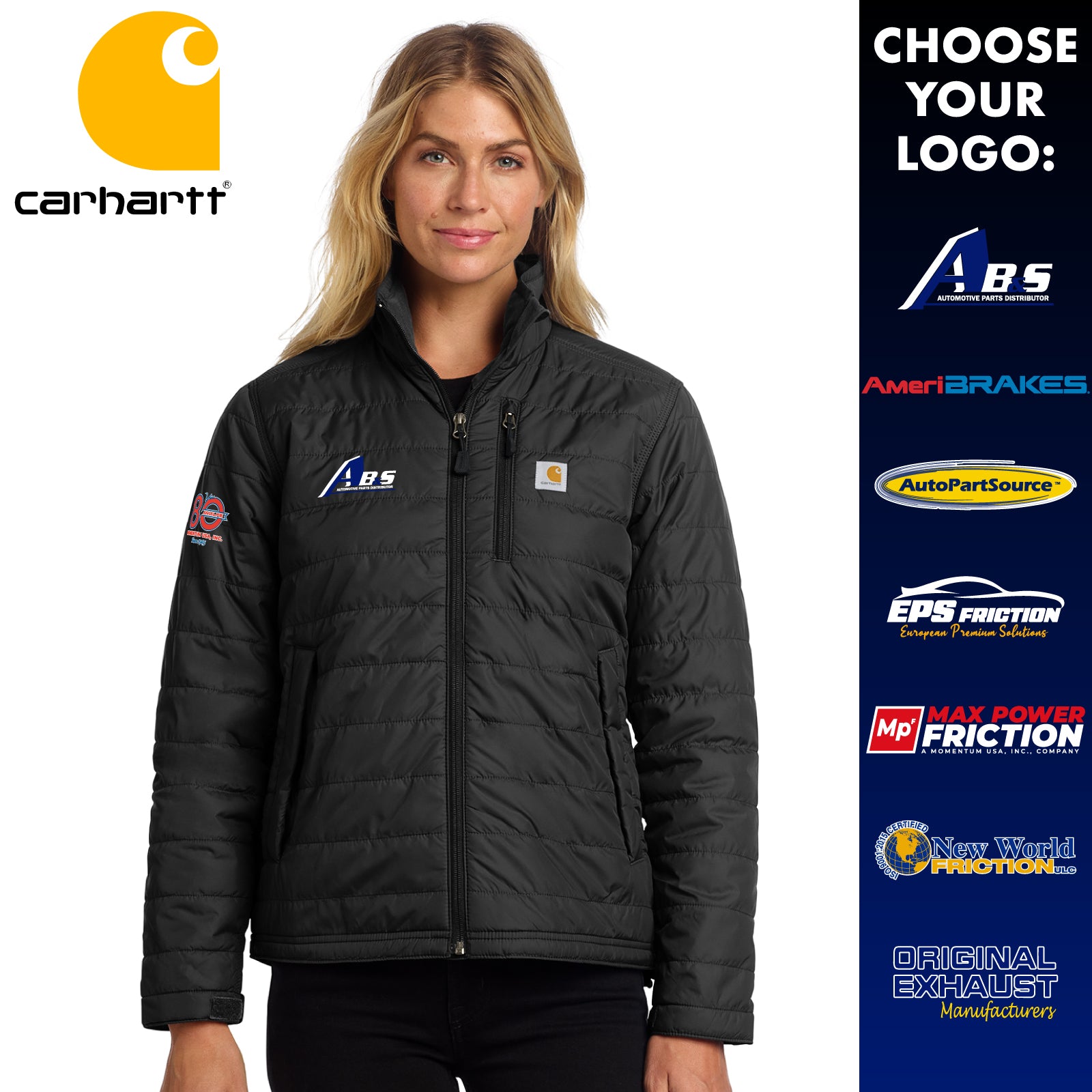 Momentum - Embroidered Men's/Women's Carhartt® Full-Zip Gilliam Jacket