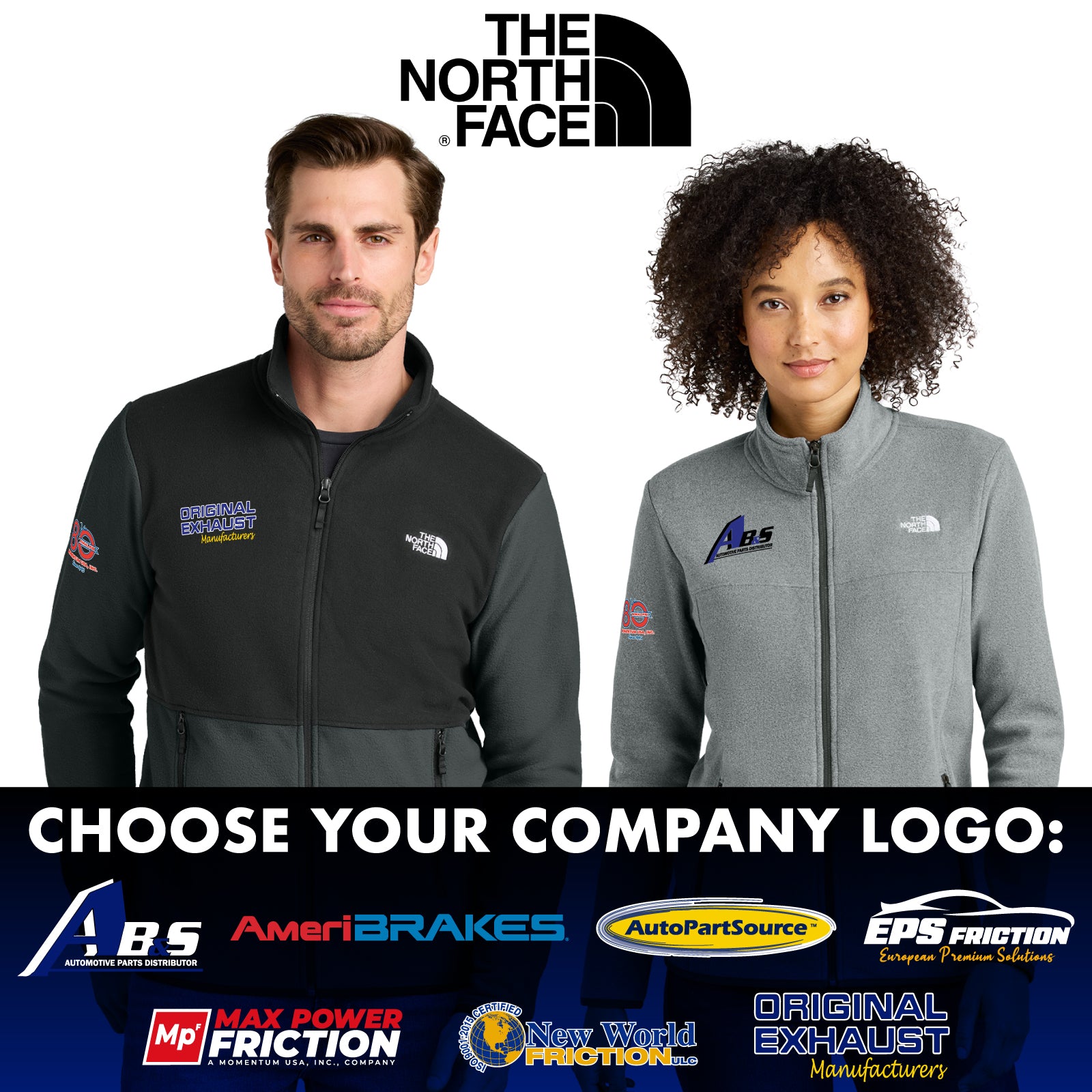 Momentum - Embroidered Men's/Women's The North Face® Glacier Full-Zip Fleece Jacket