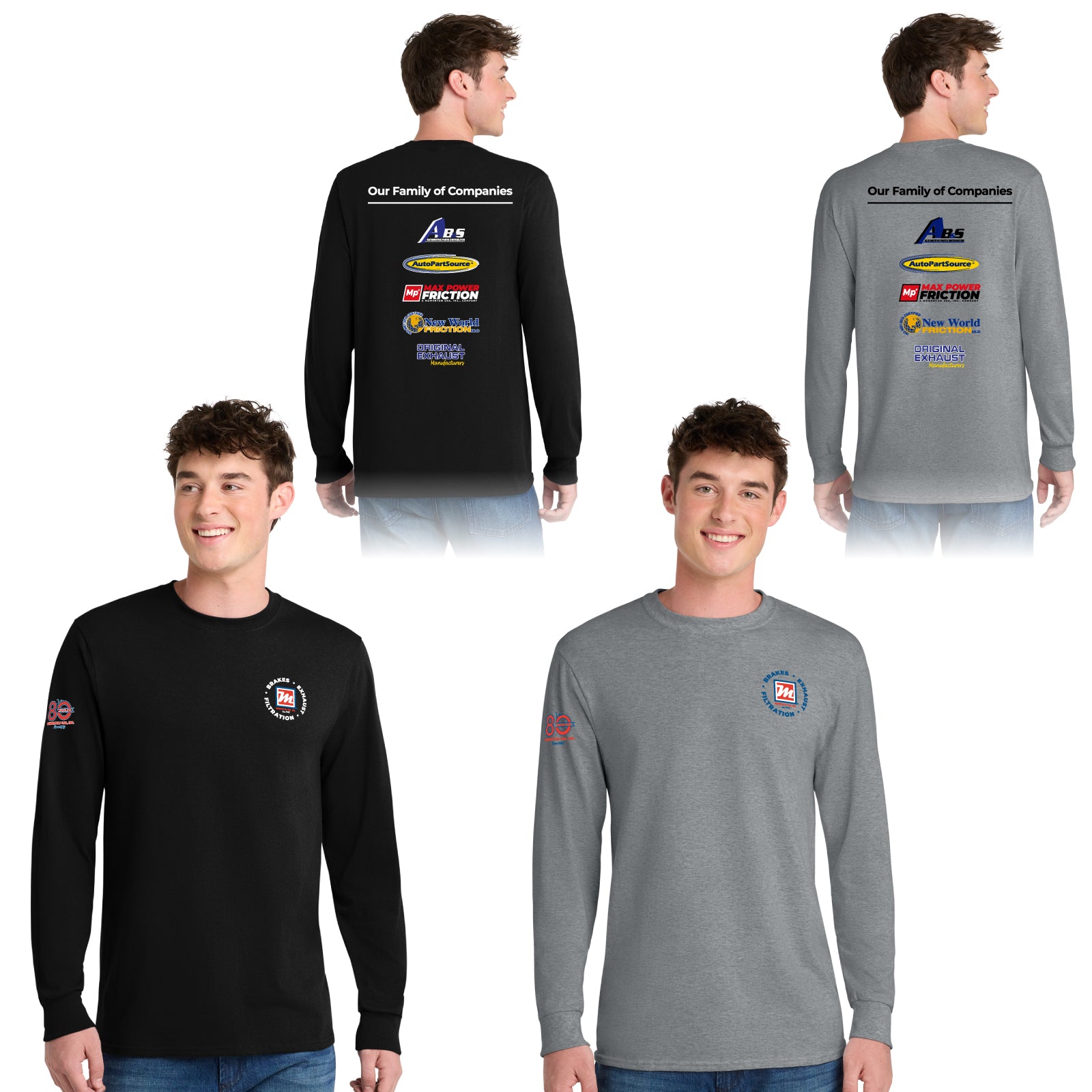 Momentum - Adult Unisex Cotton/Poly Blend Long Sleeve Tee