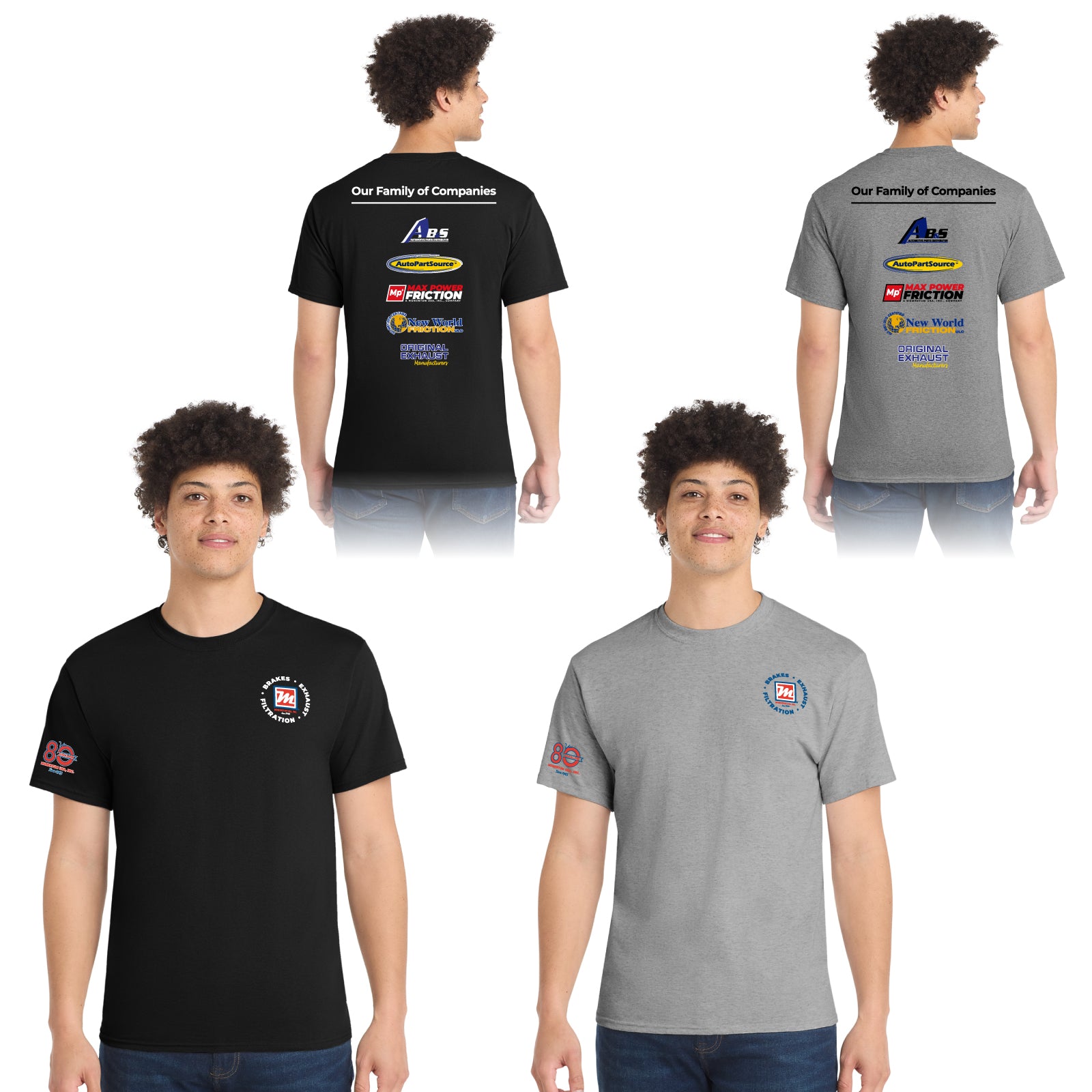 Momentum - Men's/Women's Cotton/Poly Blend Short Sleeve Tee