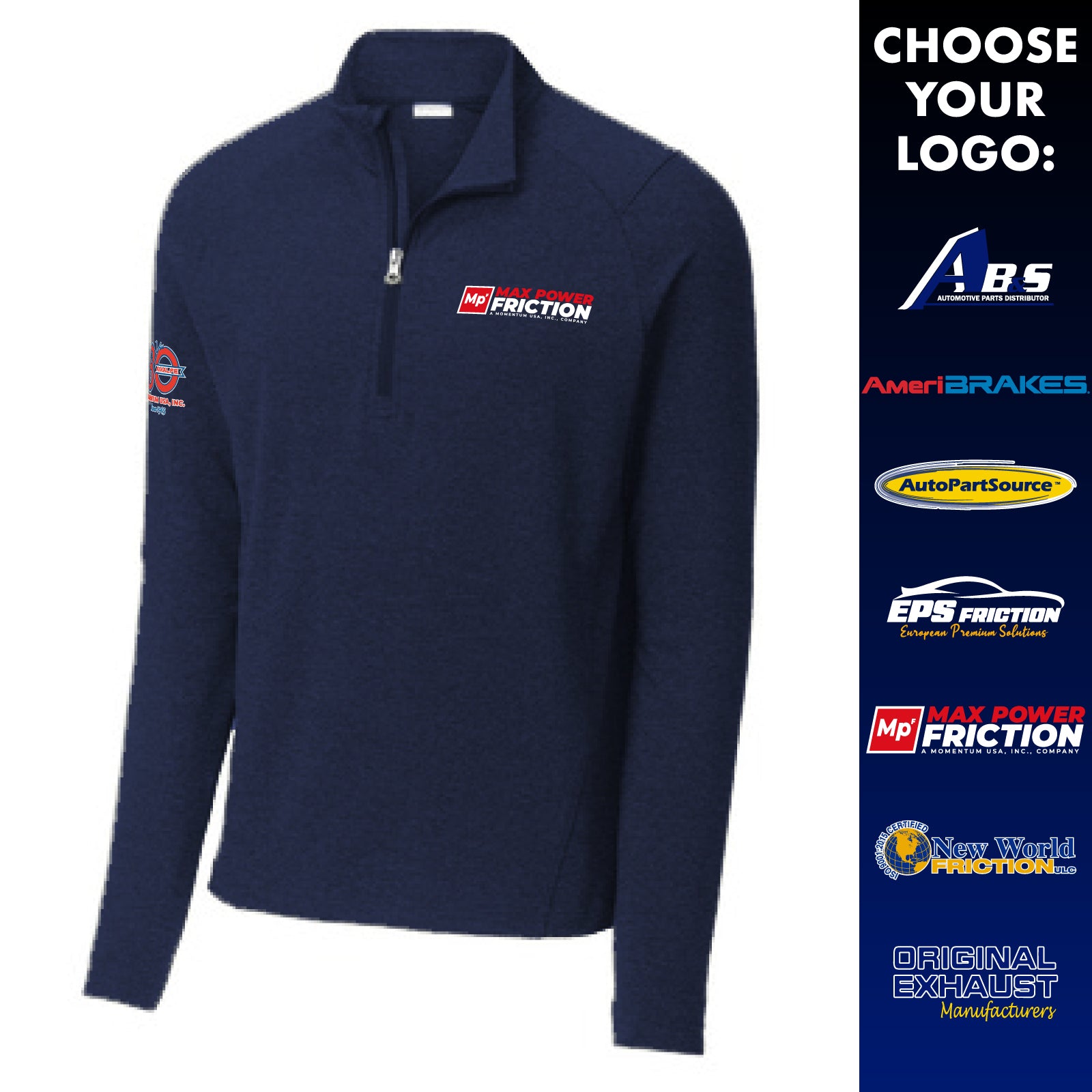 Momentum - Embroidered Men's/Women's Sport-Wick® Fleece 1/4 Zip