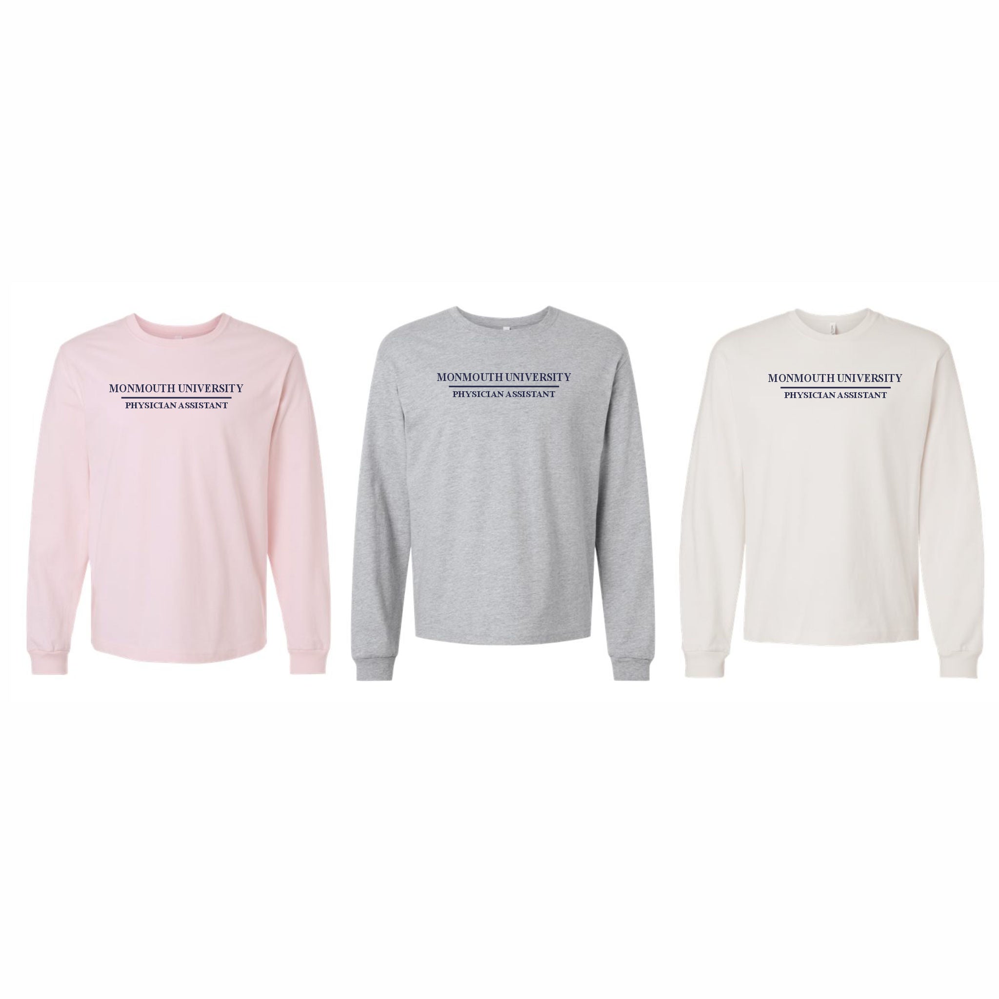 Mon. U PA - Long Sleeve T-Shirt (PA Logo)