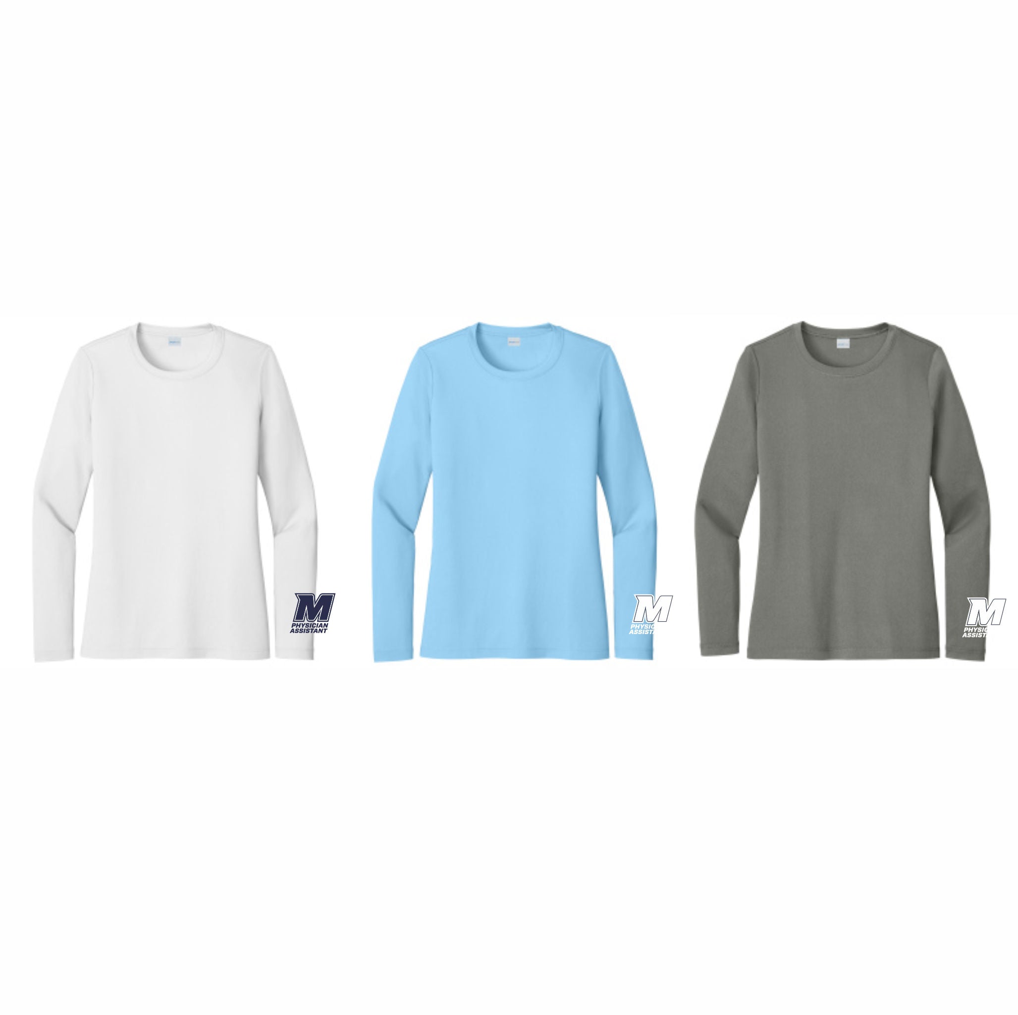 Mon. U PA - Ladies Long Sleeve Performance T-Shirt