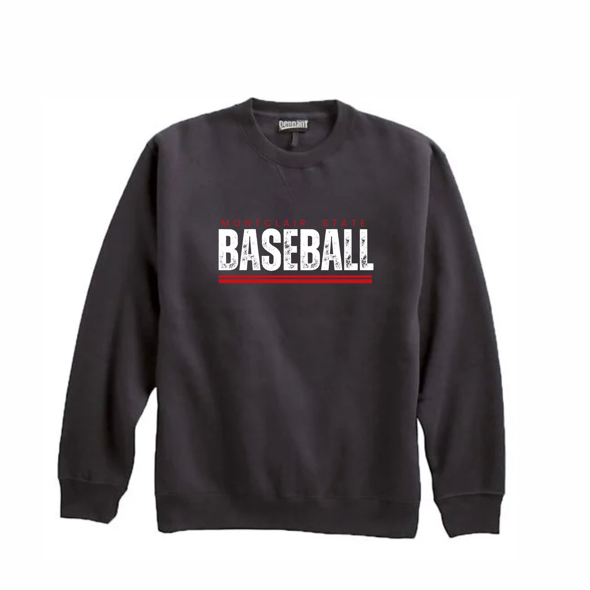 13. Montclair State Baseball Parents - Lines Design Crewneck