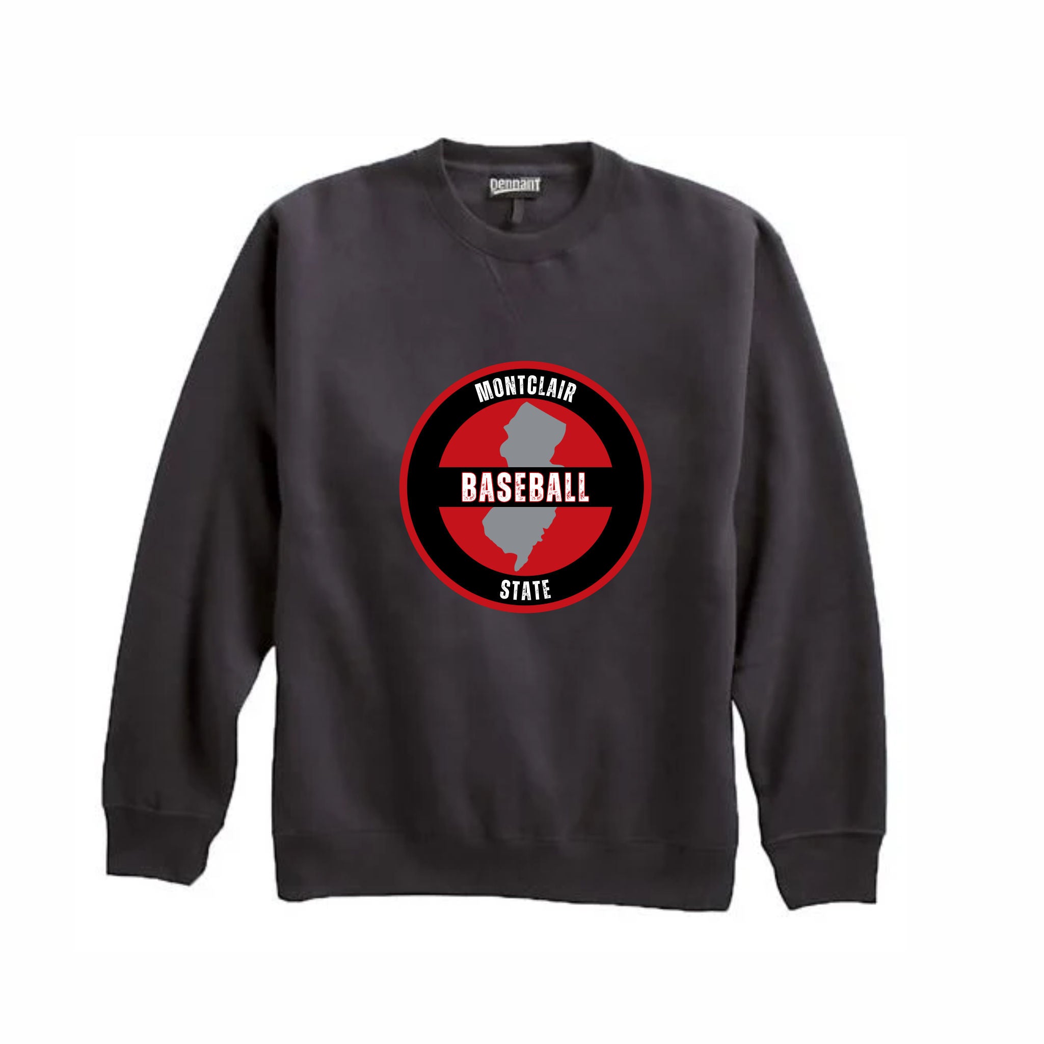22. Montclair State Baseball Parents - Crewneck NJ Design