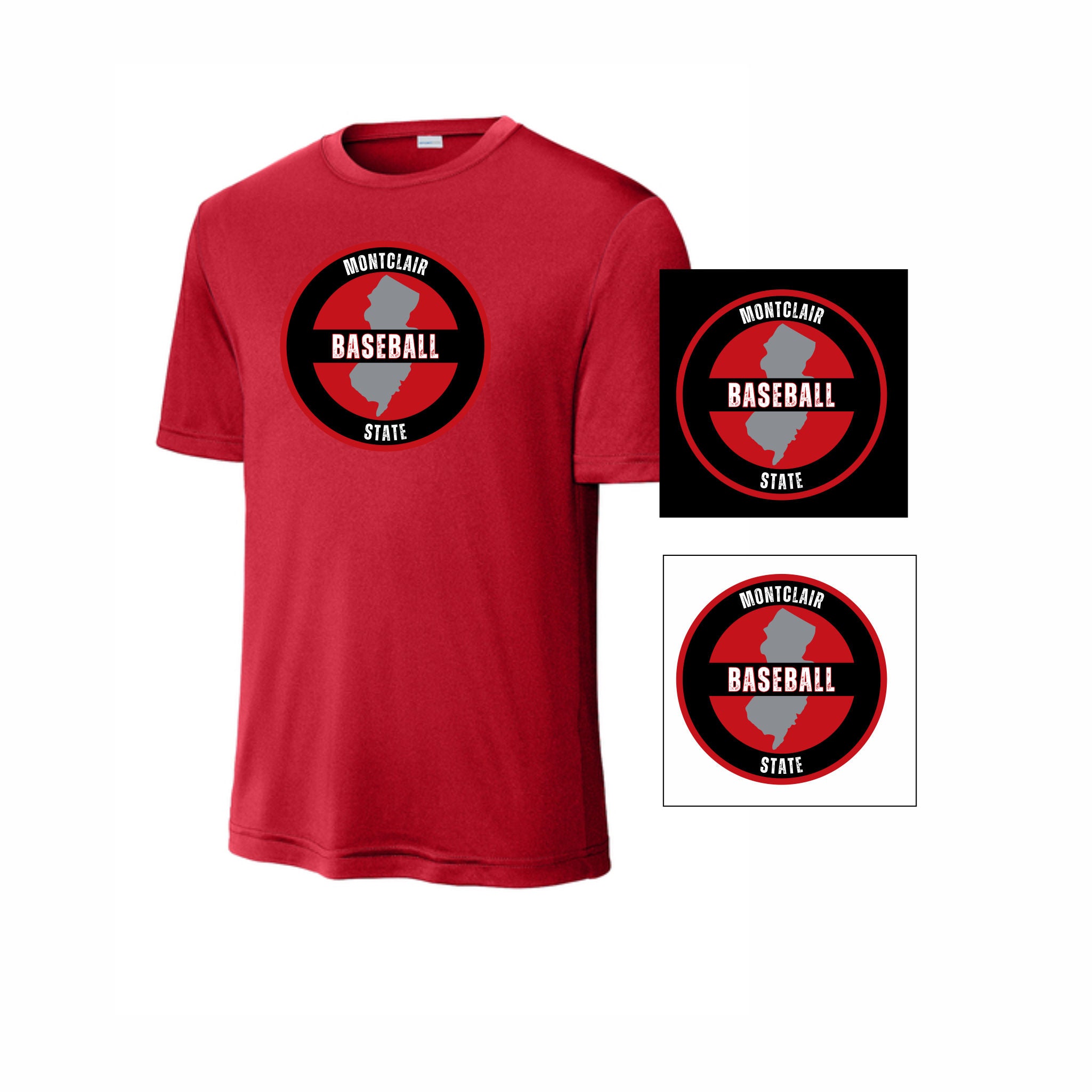 25. Montclair State Baseball Parents - NJ Design Dri-Fit T