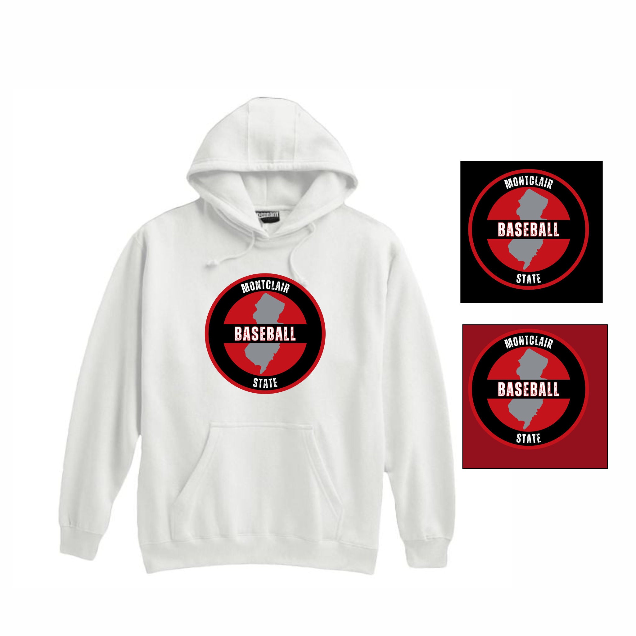 21. Montclair State Baseball Parents - Hoodie NJ Design