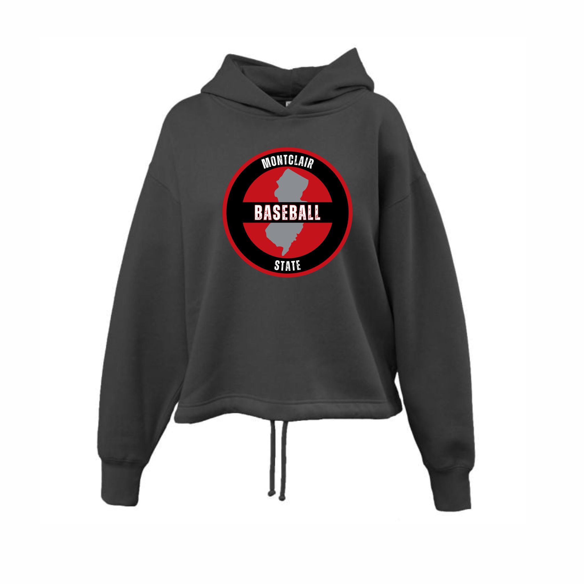 28. Montclair State Baseball Parents - NJ Logo Ladies Hoodie