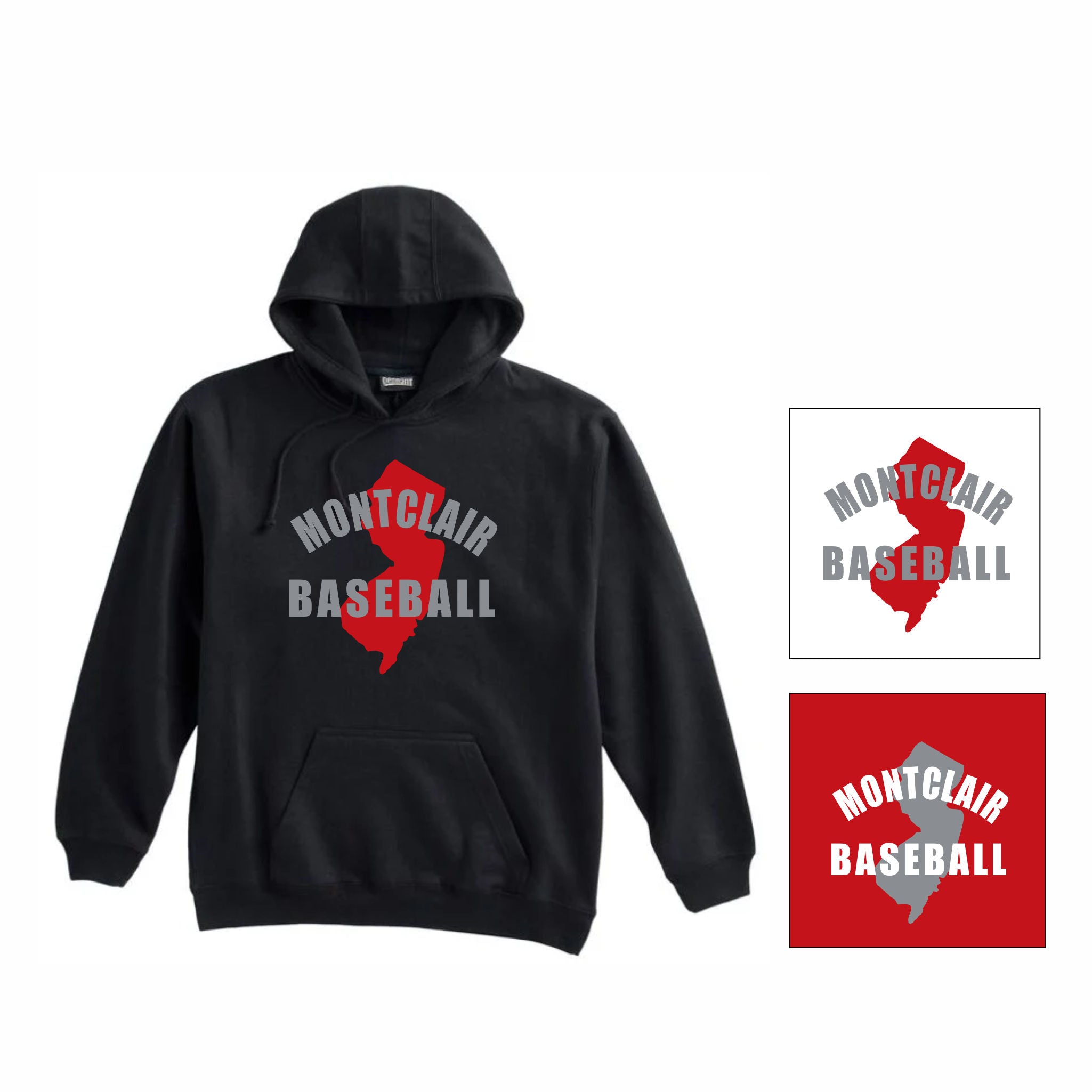 06. Montclair State Baseball Parents - Hoodie NJ Design
