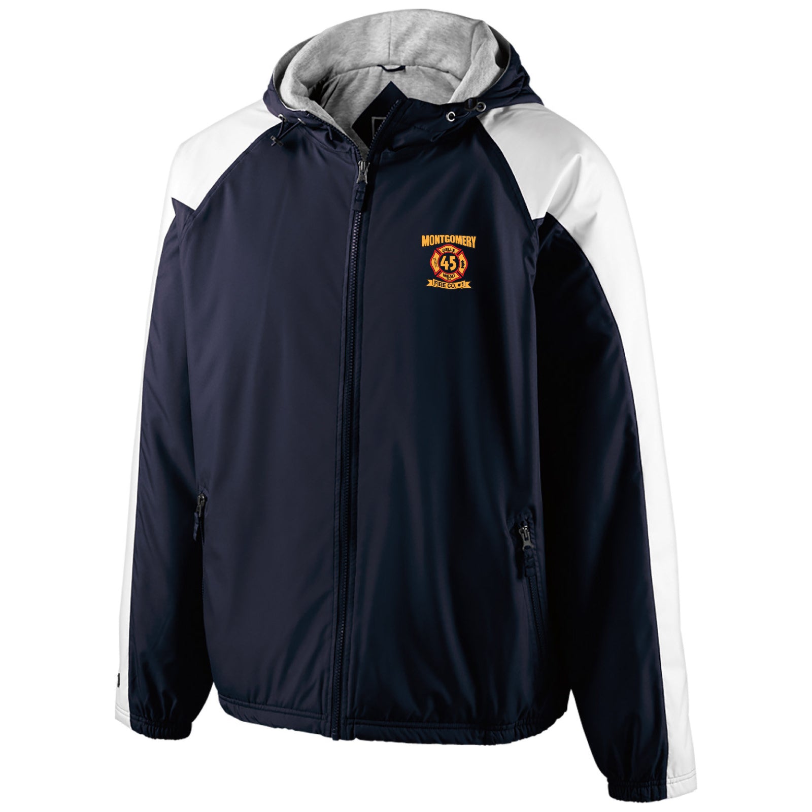 Montgomery Fire Department - Adult Unisex Full-Zip Homefield Jacket
