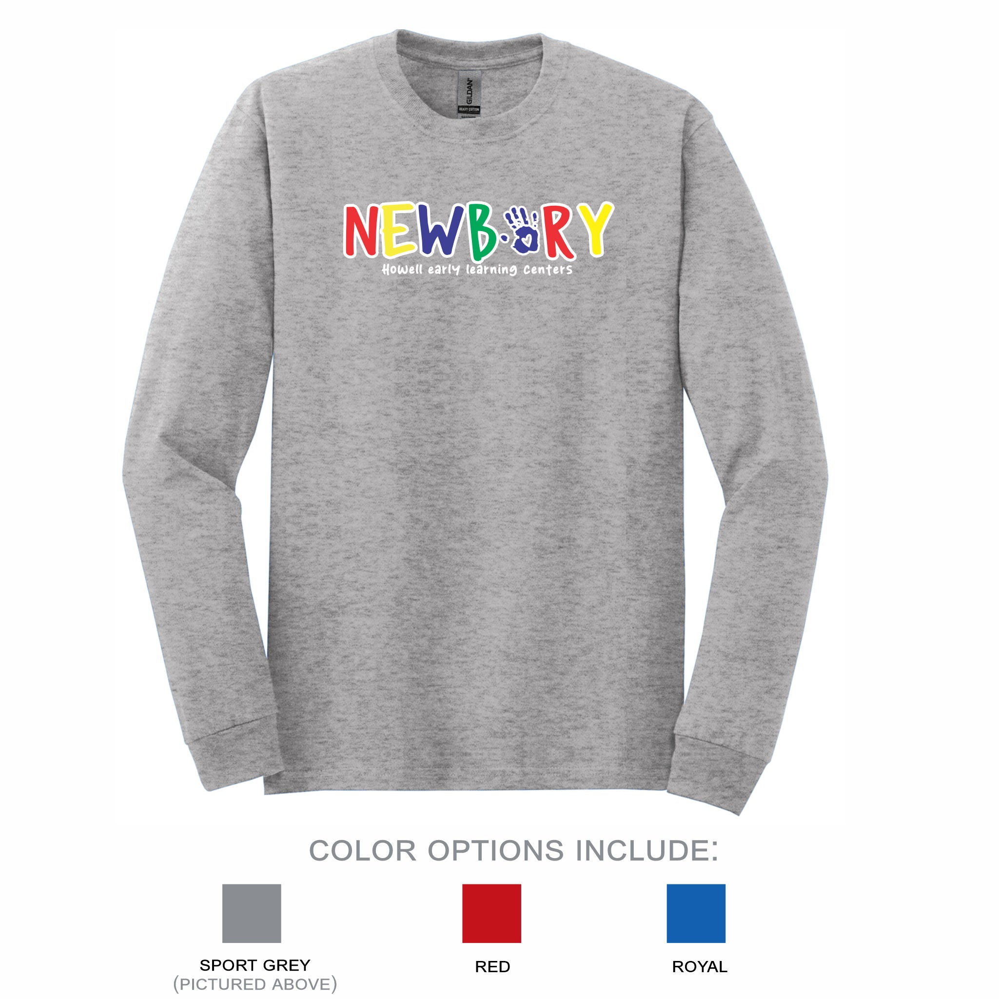 12. Howell ELC Students - Long Sleeve T-Shirt NEWBURY