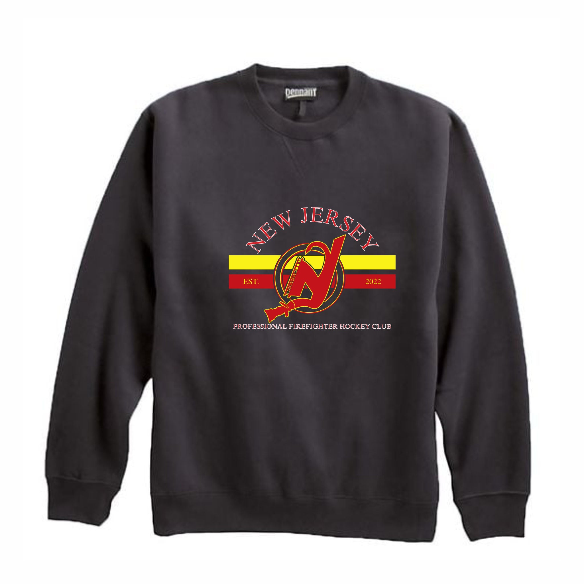NJ Firefighters Hockey - Crewneck