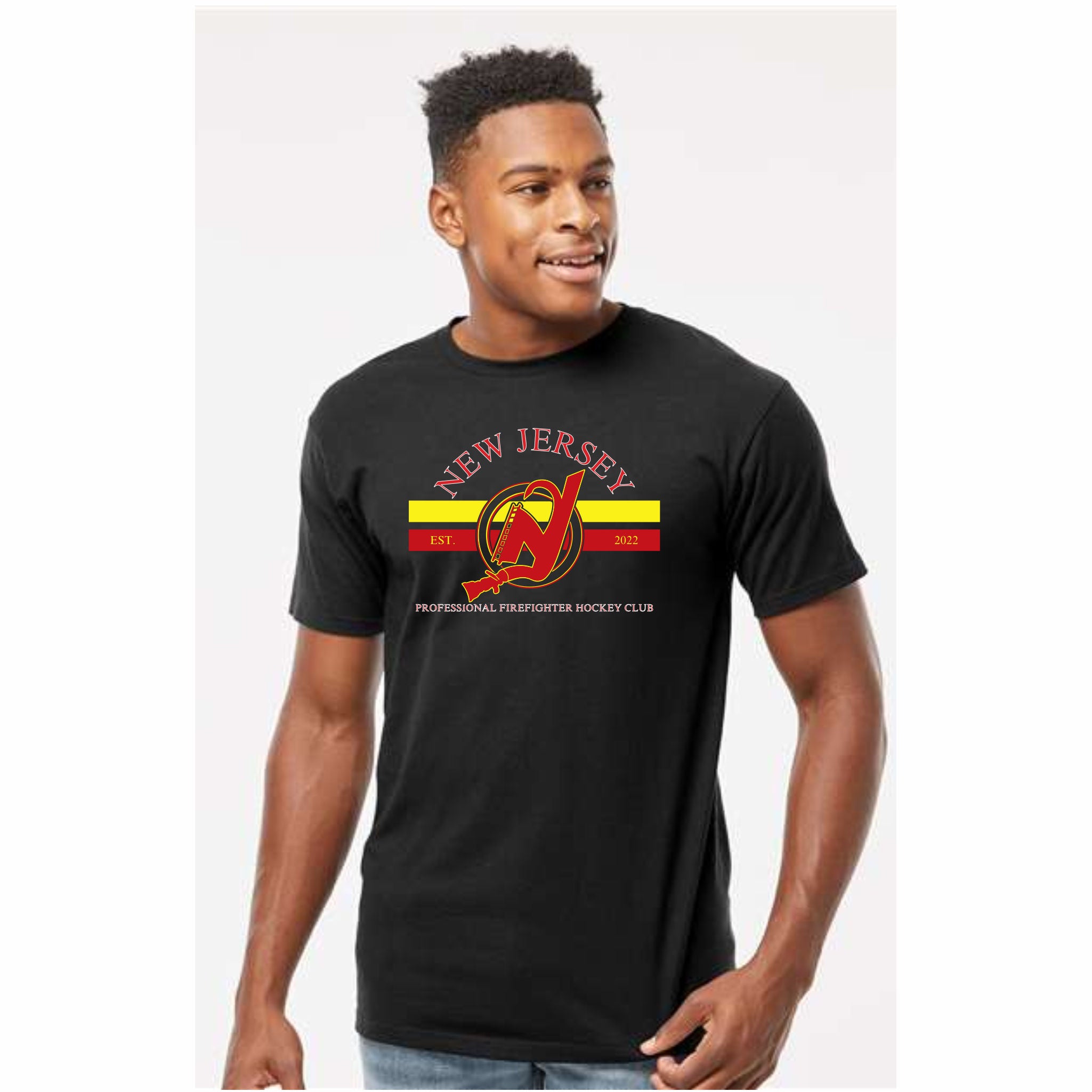 NJ Firefighters Hockey - T-Shirt