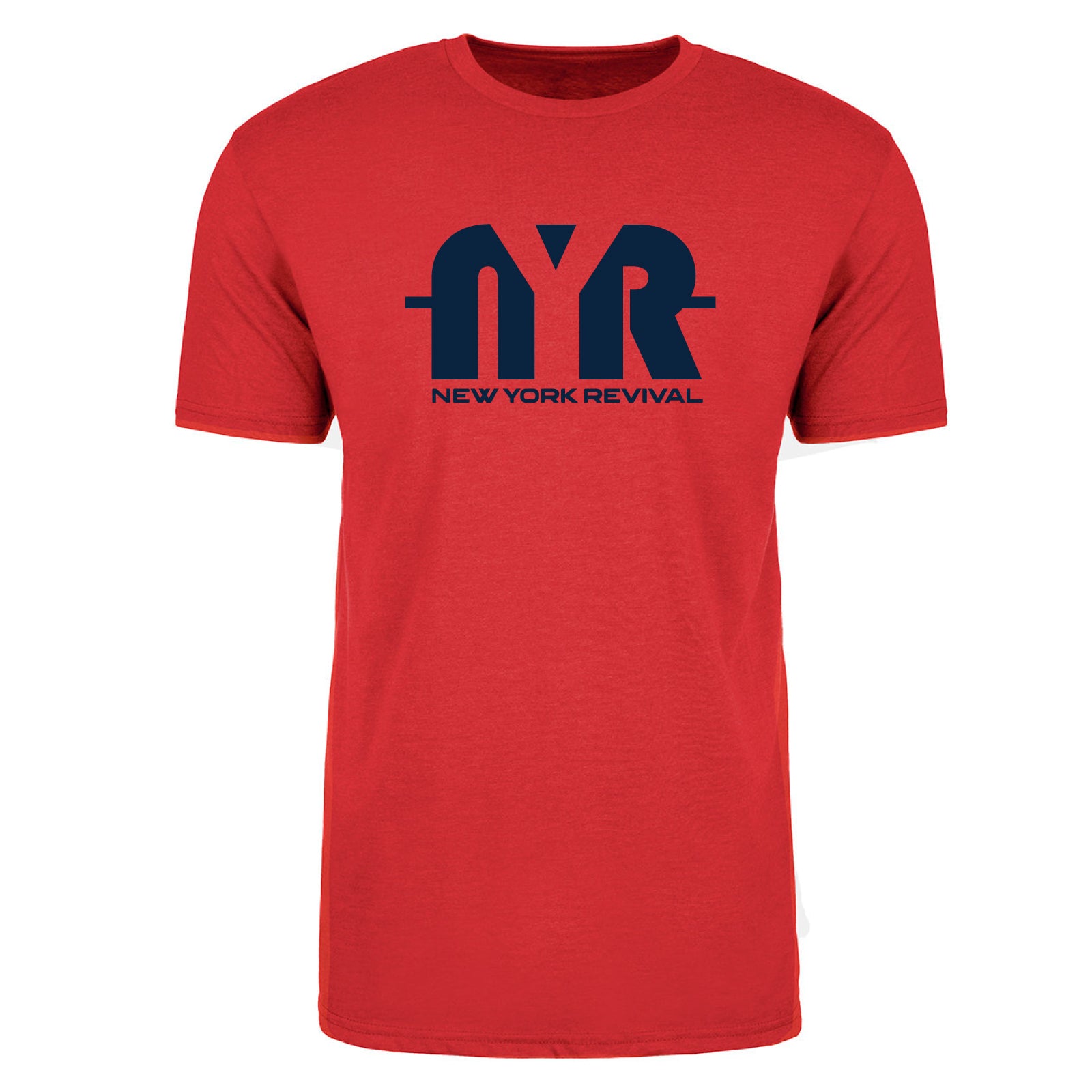 New York Revival - Very Soft Short Sleeve T-Shirt (Red)