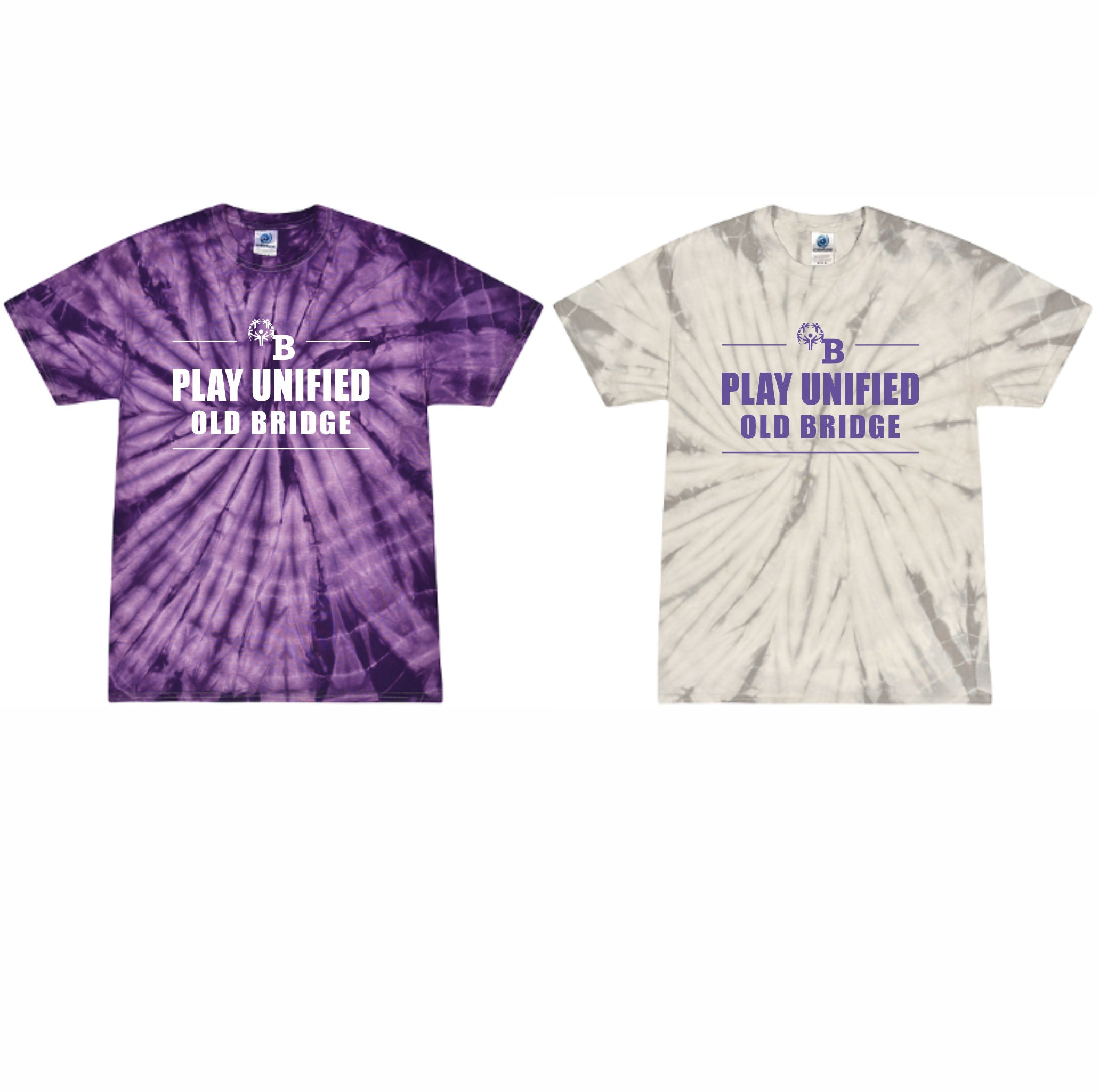 01. Old Bridge Play Unified - Tie Dye T-Shirt