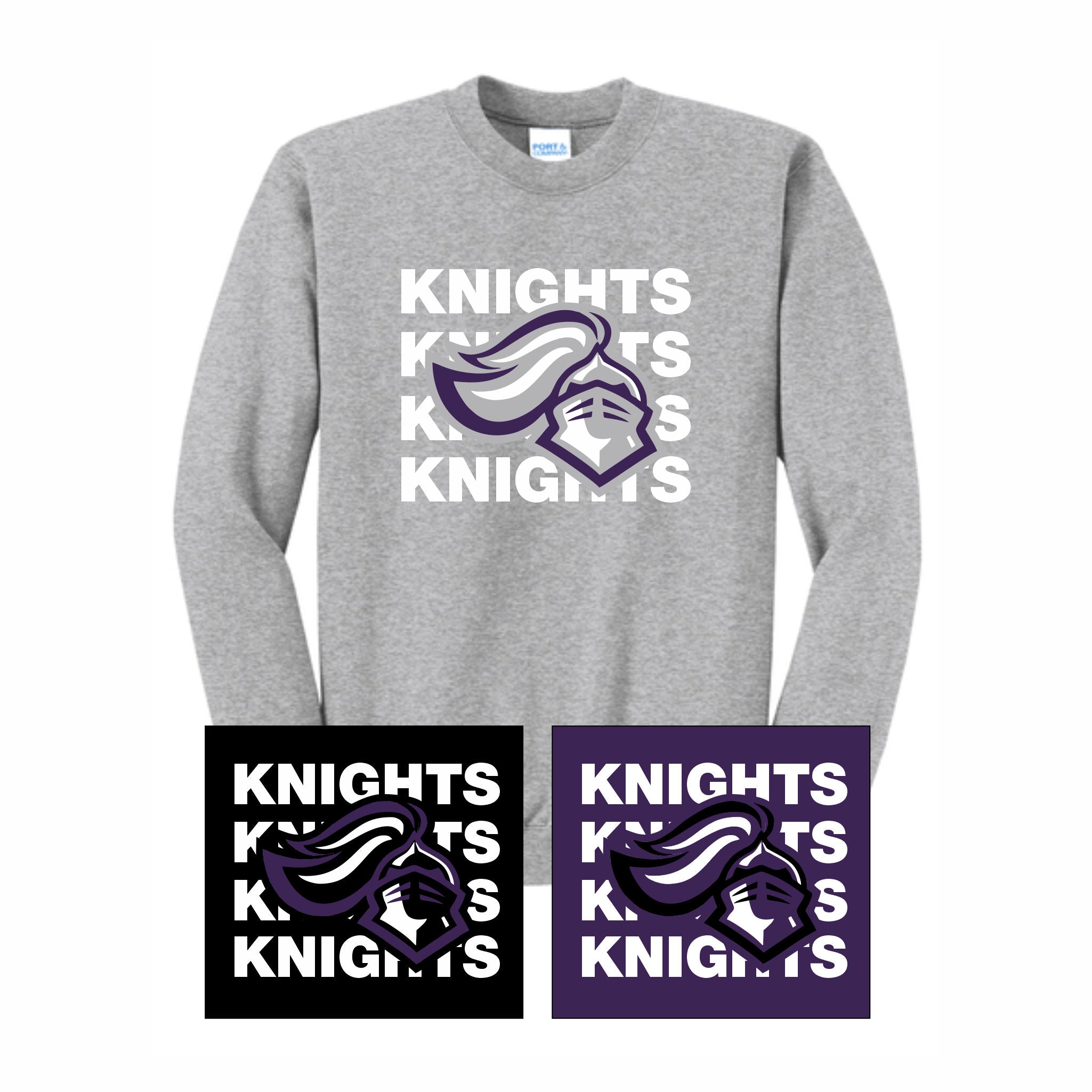OB Class of '27 - Crewneck (Repeat Knights Design)
