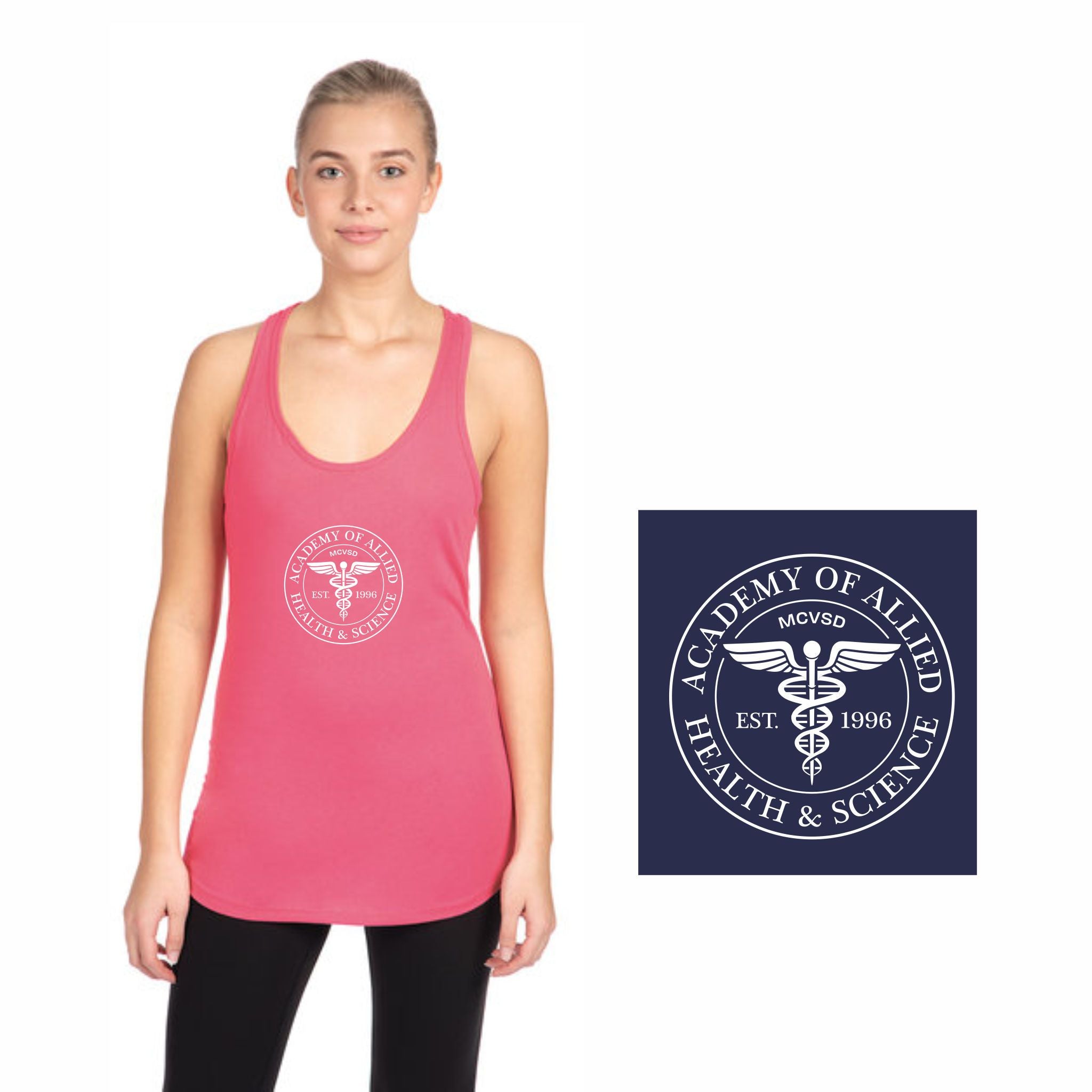 01. Allied - Racerback Tank Top