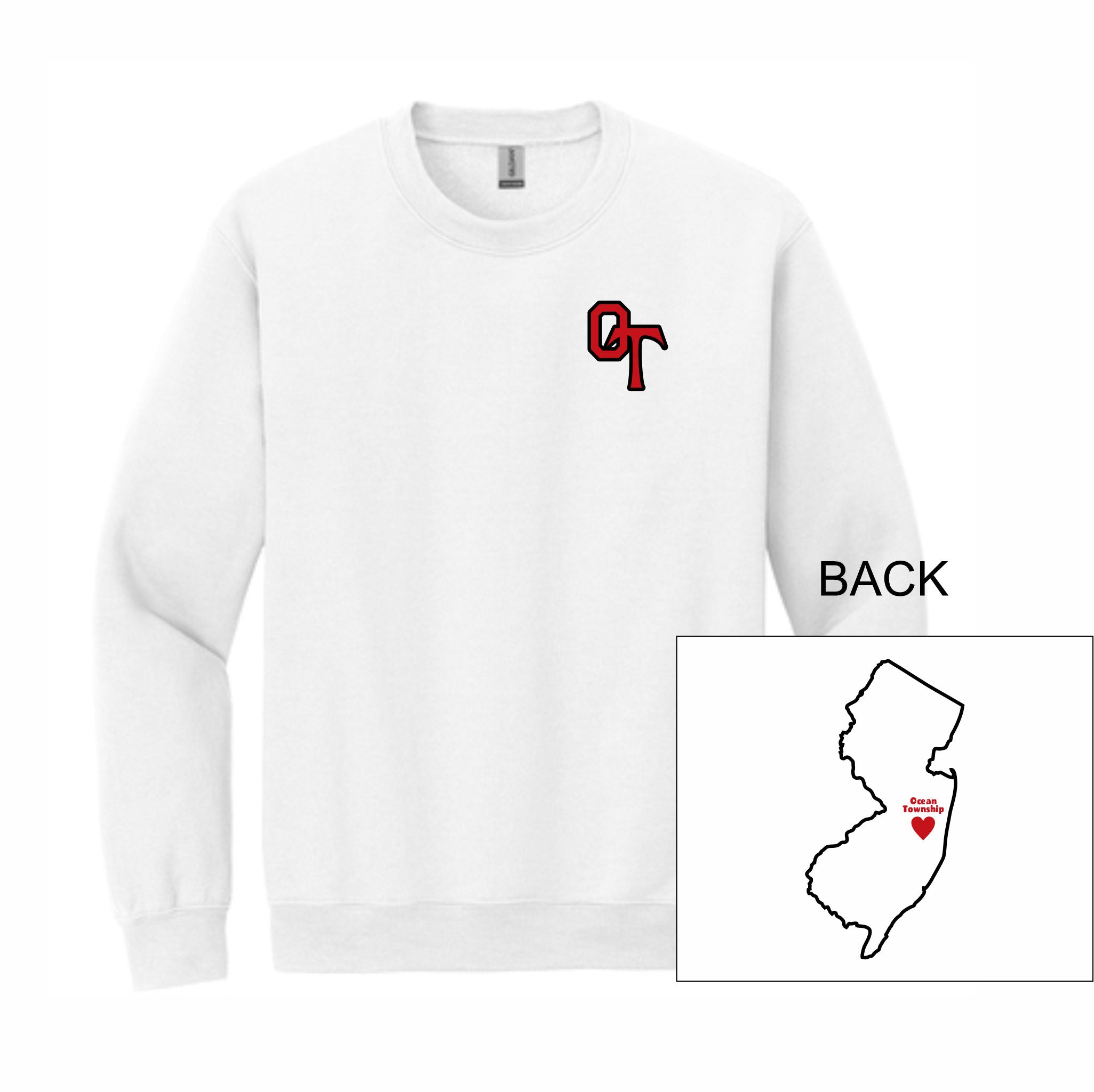 11. OTES - NJ Youth Crewneck