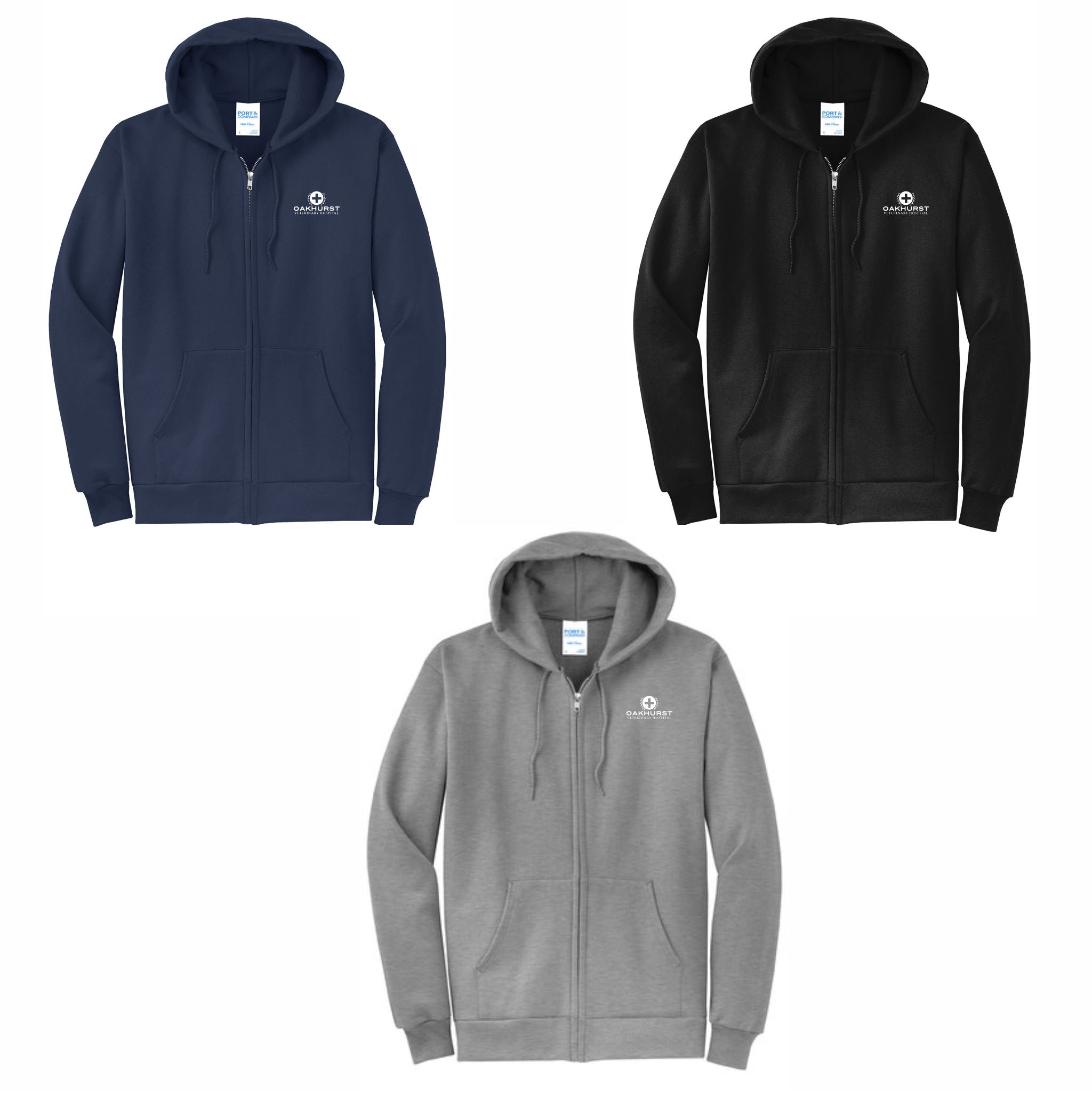 02. Oakhurst Vet - Full Zip Hoodie