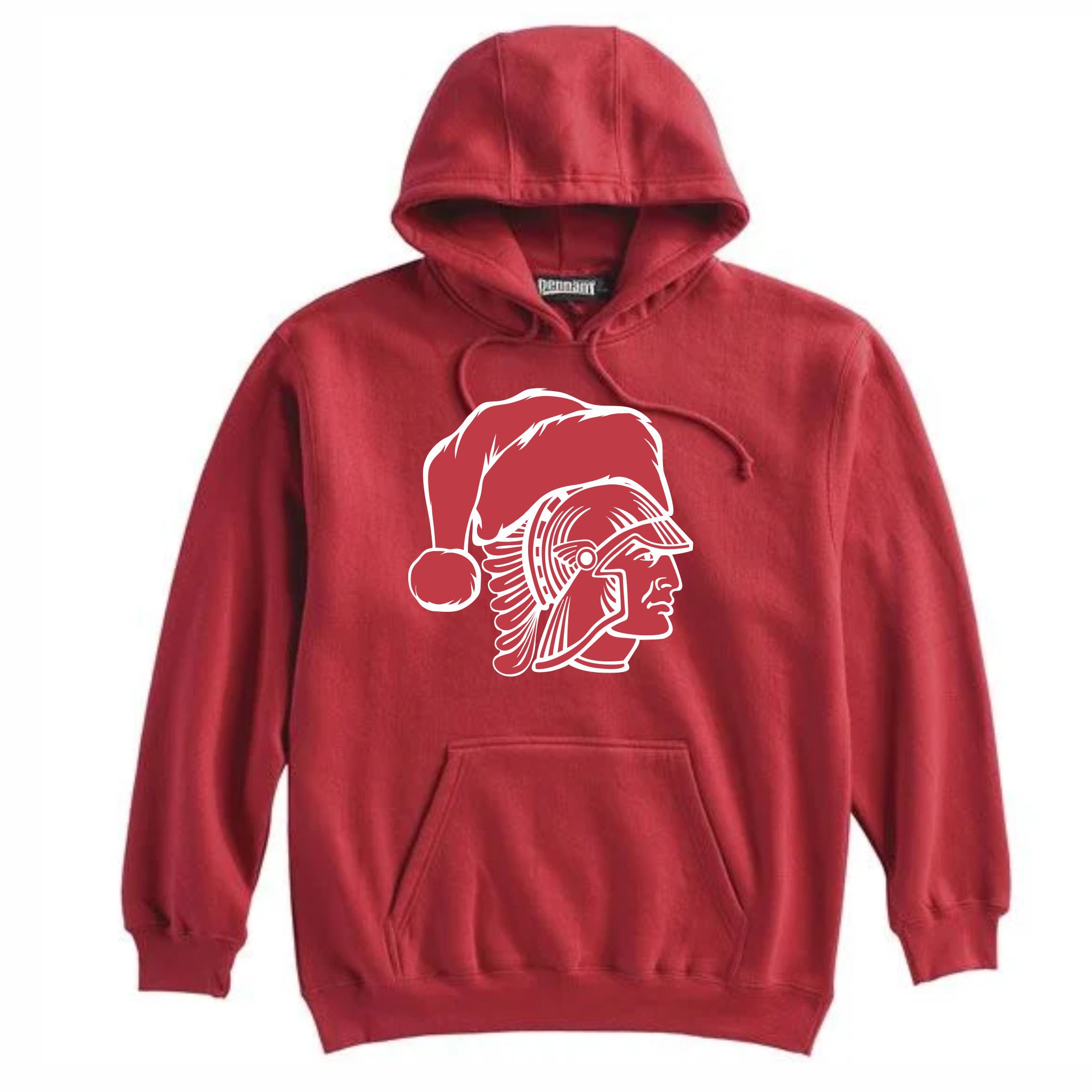 17. Ocean Boys Soccer - Santa Spartan Hoodie