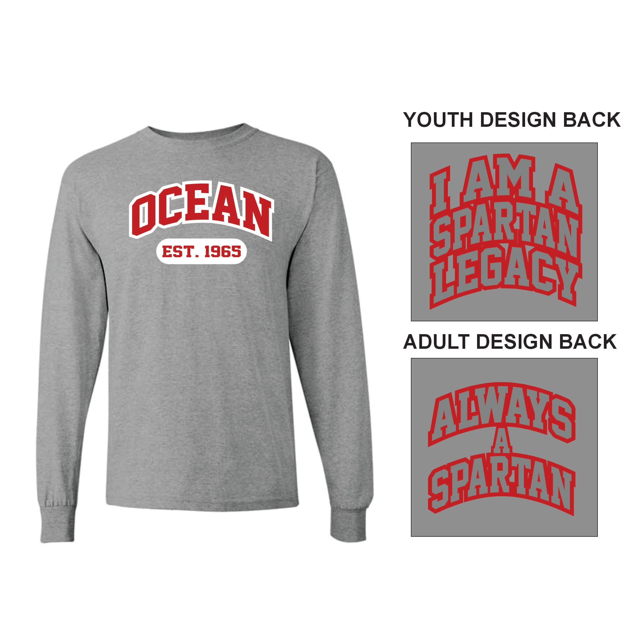 02. Spartan Alumni - Legacy L/S T-Shirt