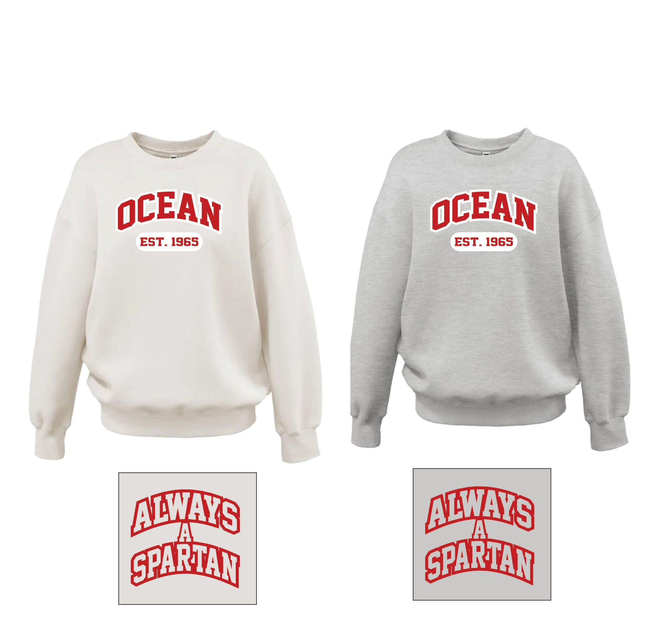 03. Spartan Alumni - Legacy Ladies Crewneck