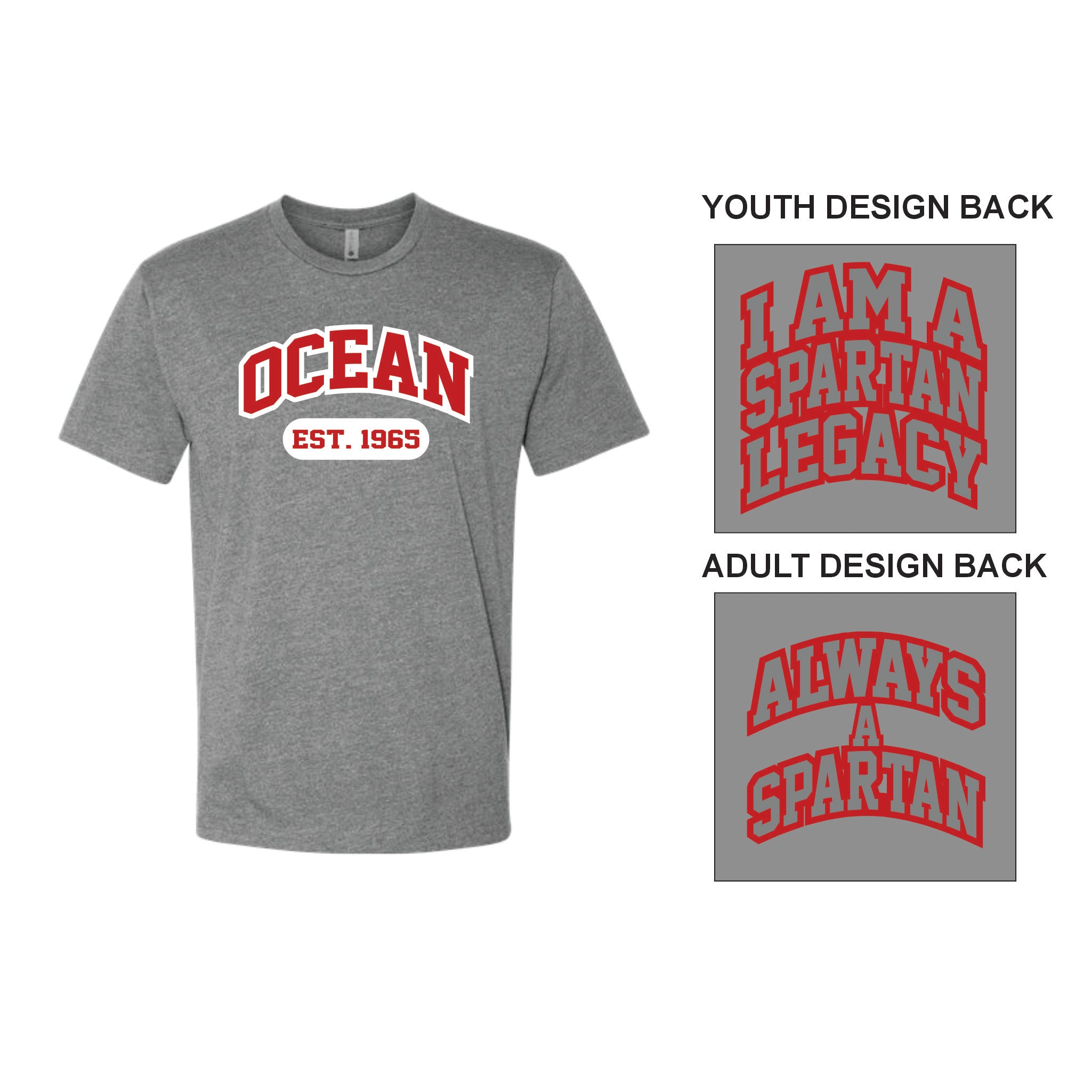 01. Spartan Alumni - Legacy S/S T-Shirt