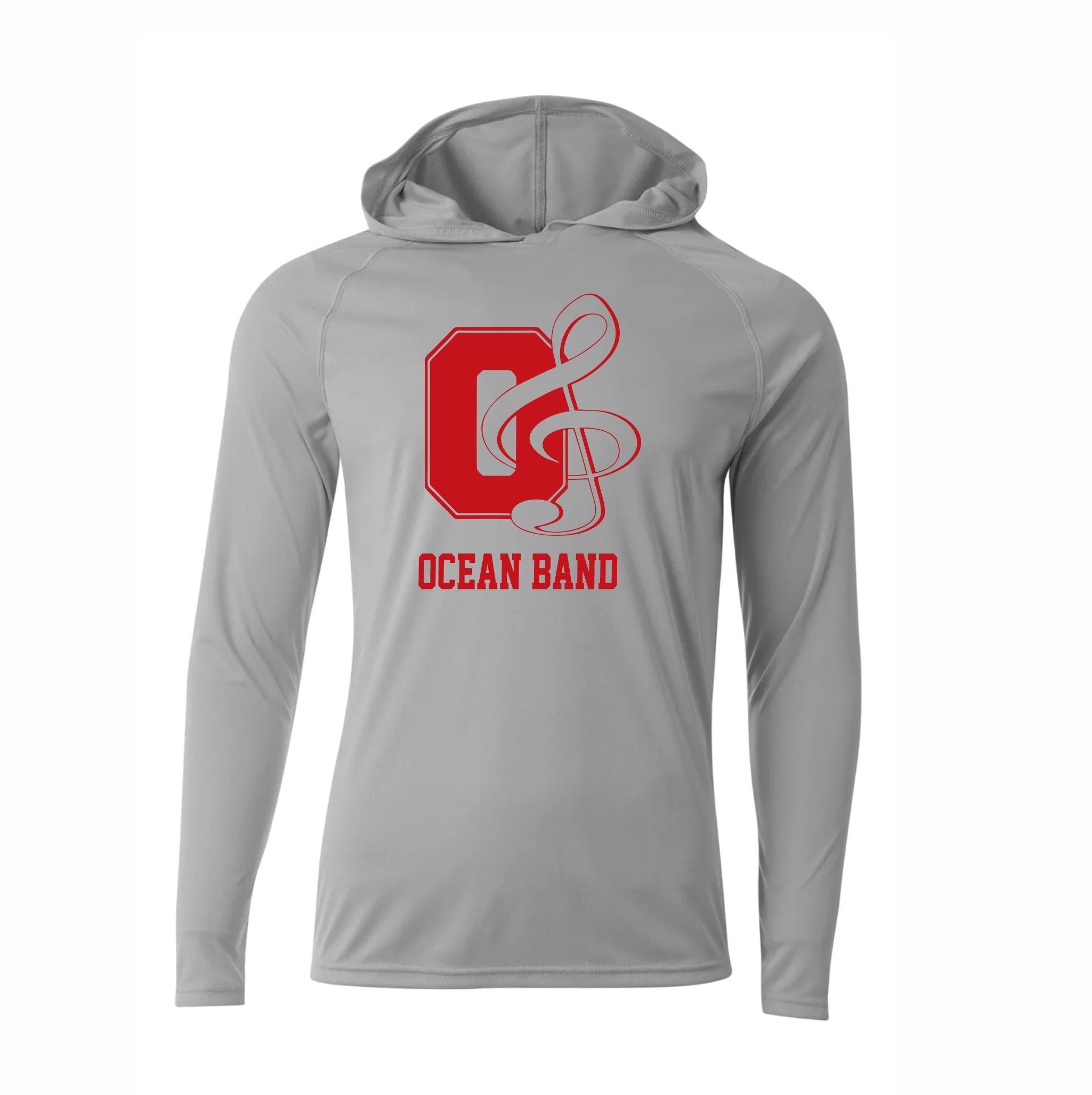 01. Ocean Band - Dri-Fit L/S Hoodie T-Shirt