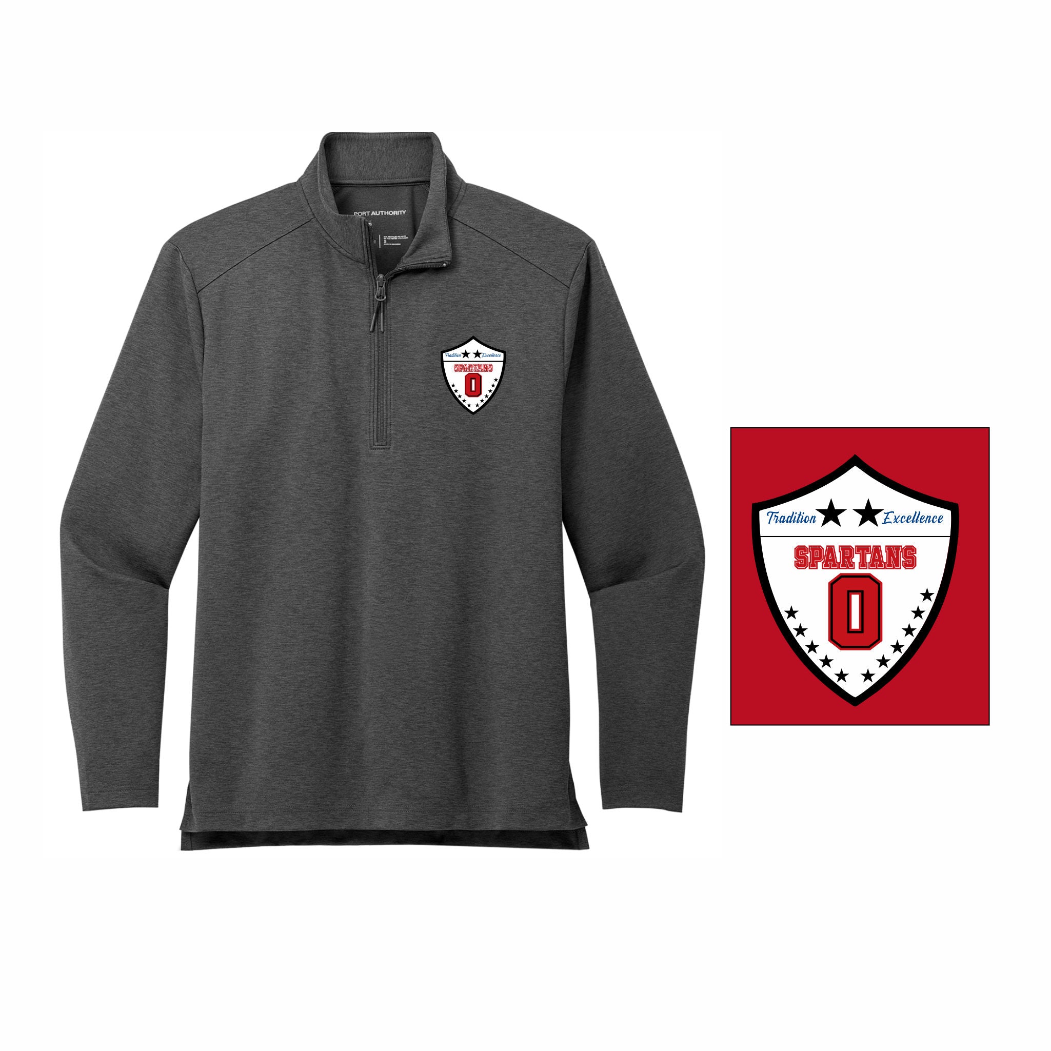 10. Ocean Boys Soccer - 1/4 Zip Pullover