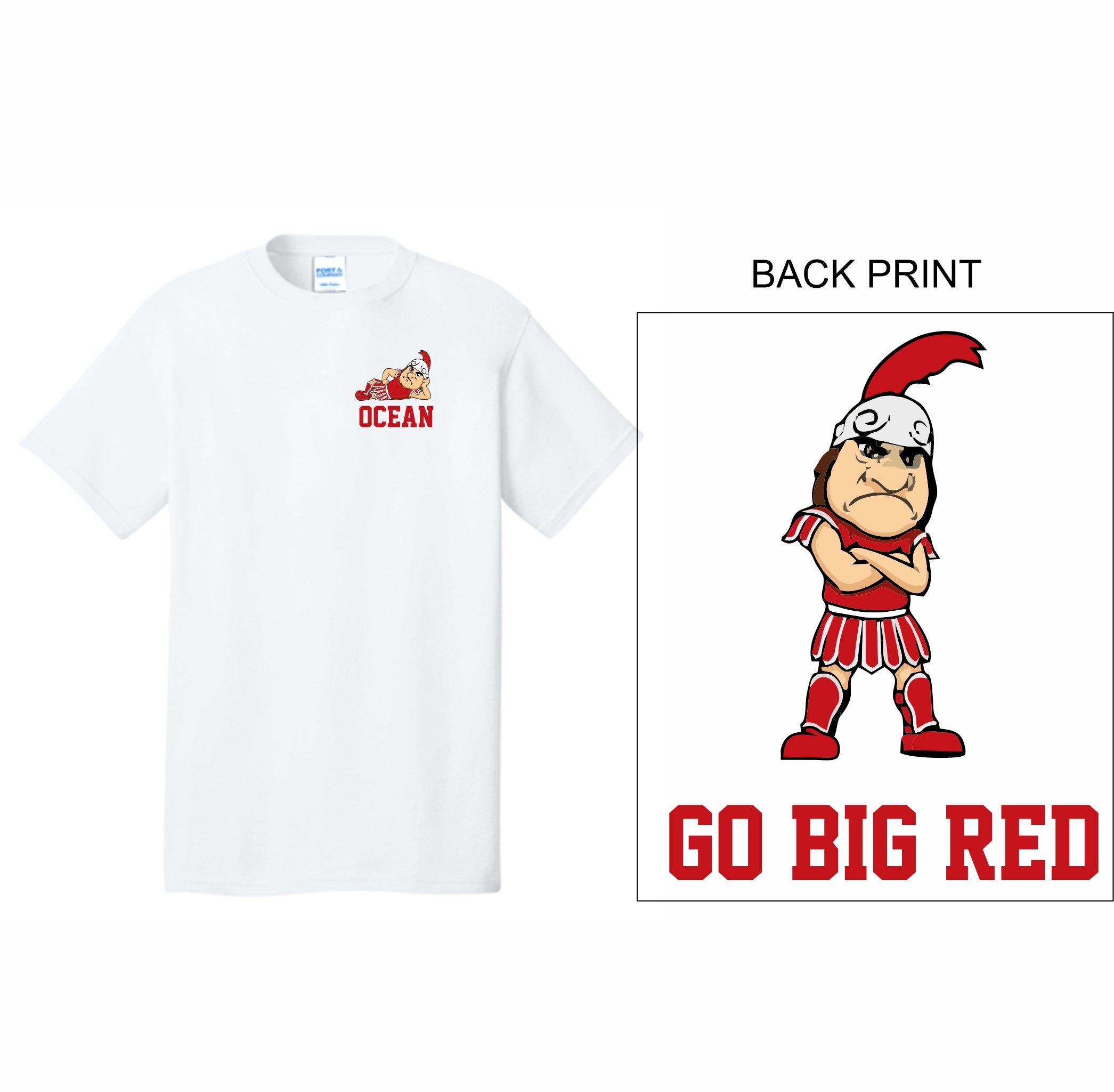 07. Ocean Cheer - Mr. Spartan T-shirt