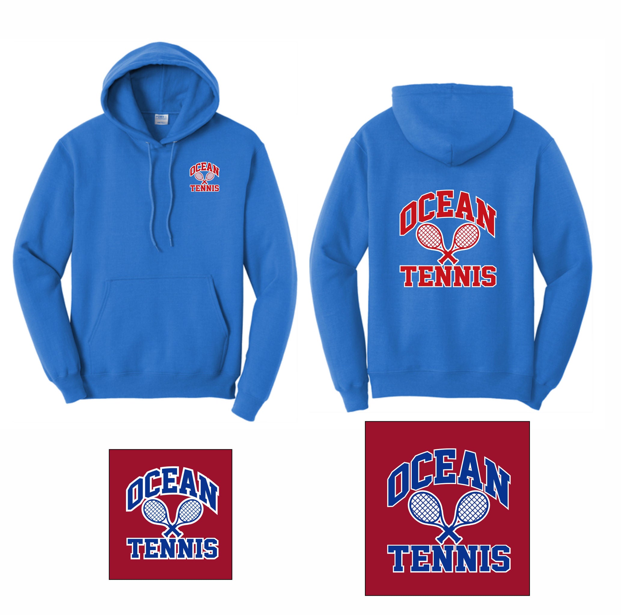 01. Ocean Girls Tennis - Hoodie