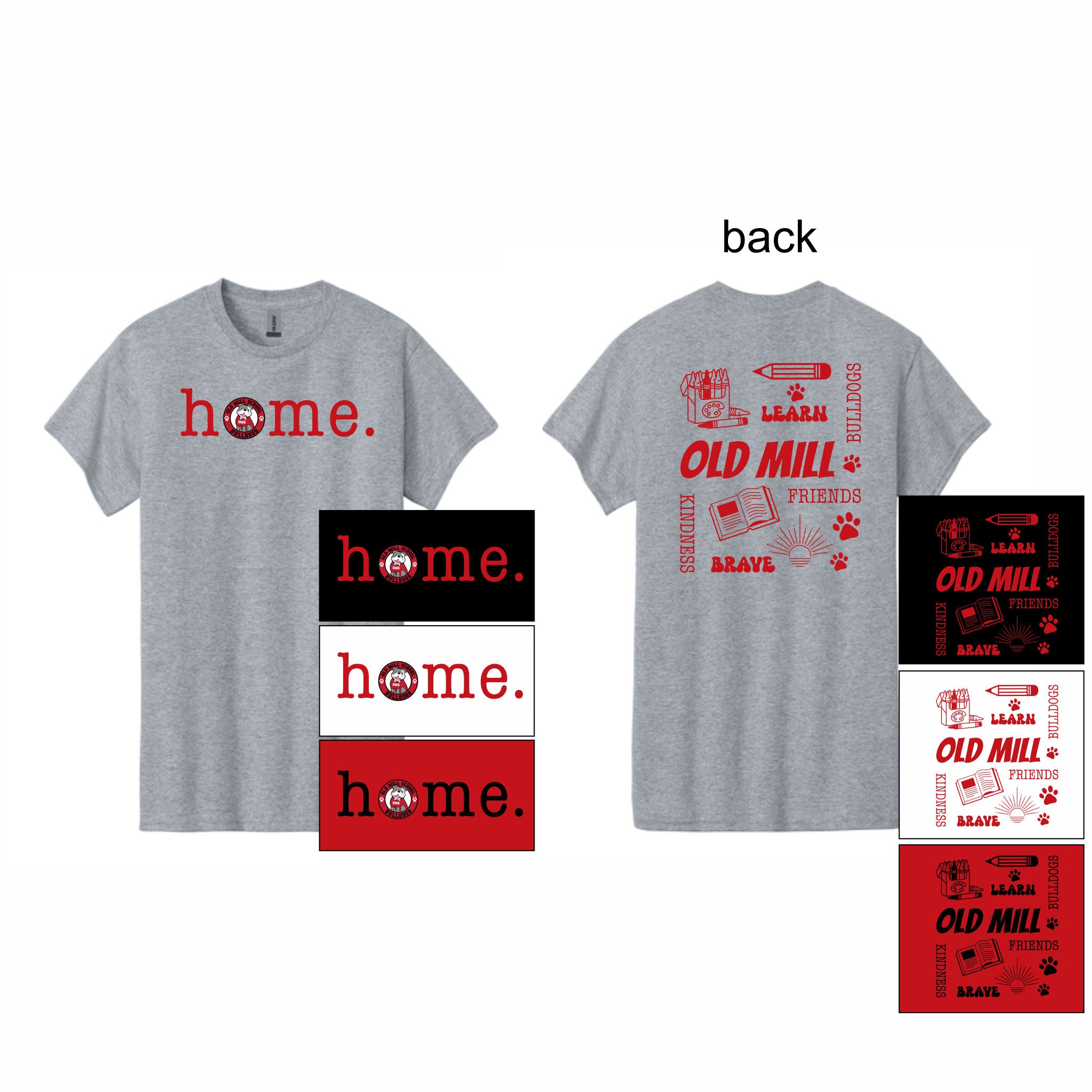 01. Old Mill - Home T-Shirt