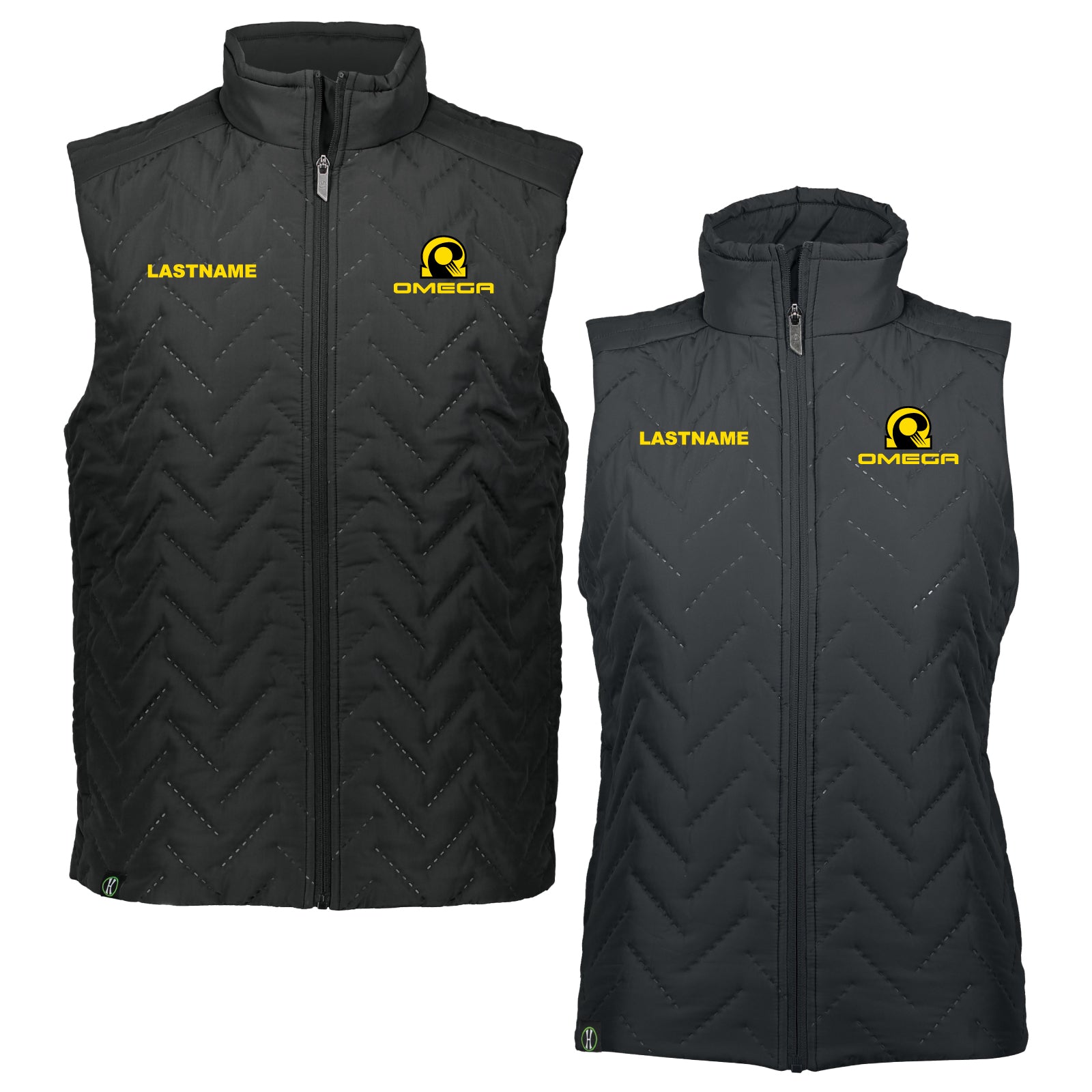 Omega Field Hockey - Men’s / Women’s Puffy Full-Zip Vest