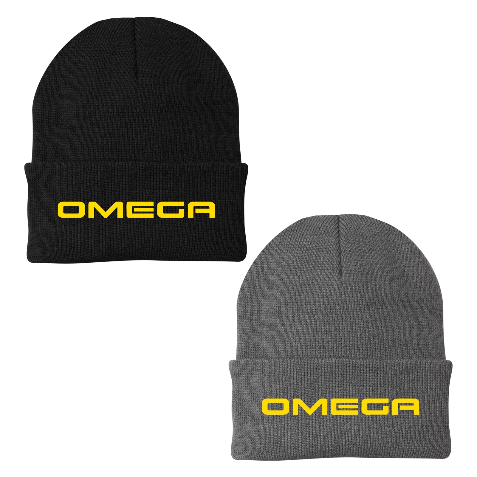 Omega Field Hockey - Embroidered Knit Cuffed Beanie