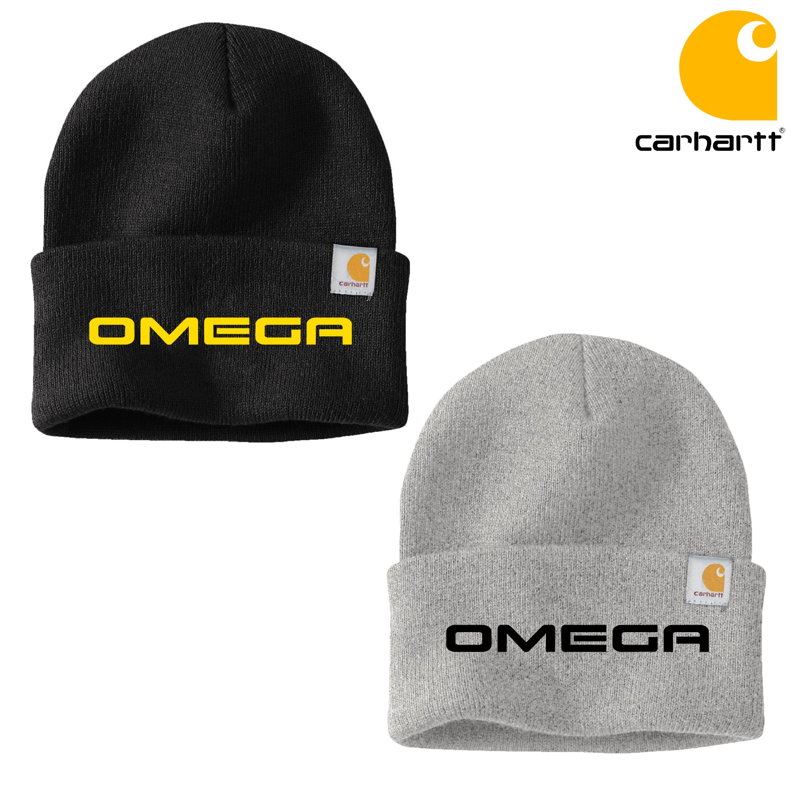 Omega Field Hockey - Embroidered Carhartt® Watch Cap Cuffed Beanie