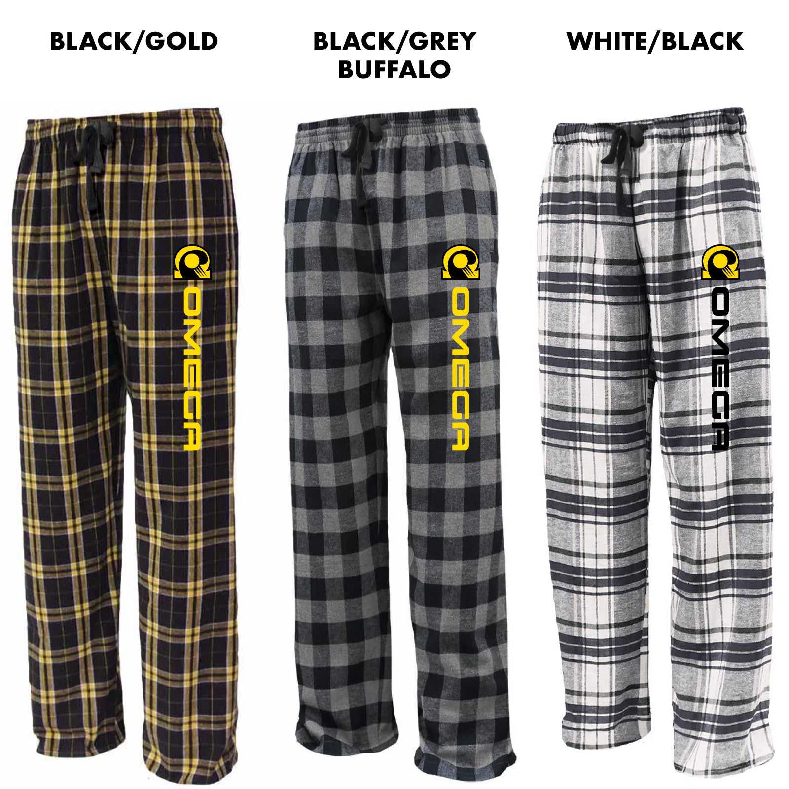 Omega Field Hockey - Youth/Adult Unisex Flannel Pants