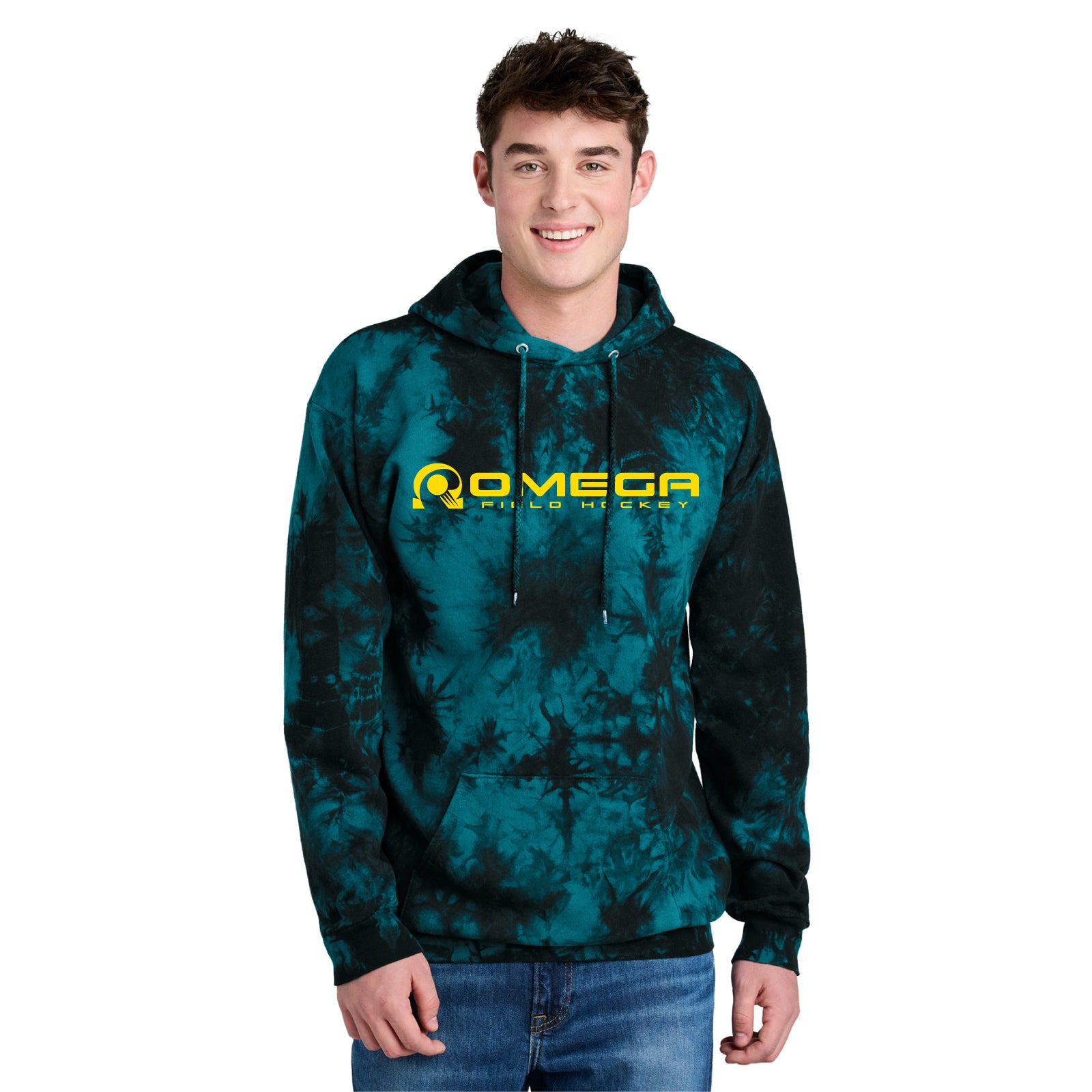 Omega Field Hockey - Youth / Adult Crystal Tie-Dye Pullover Hoodie